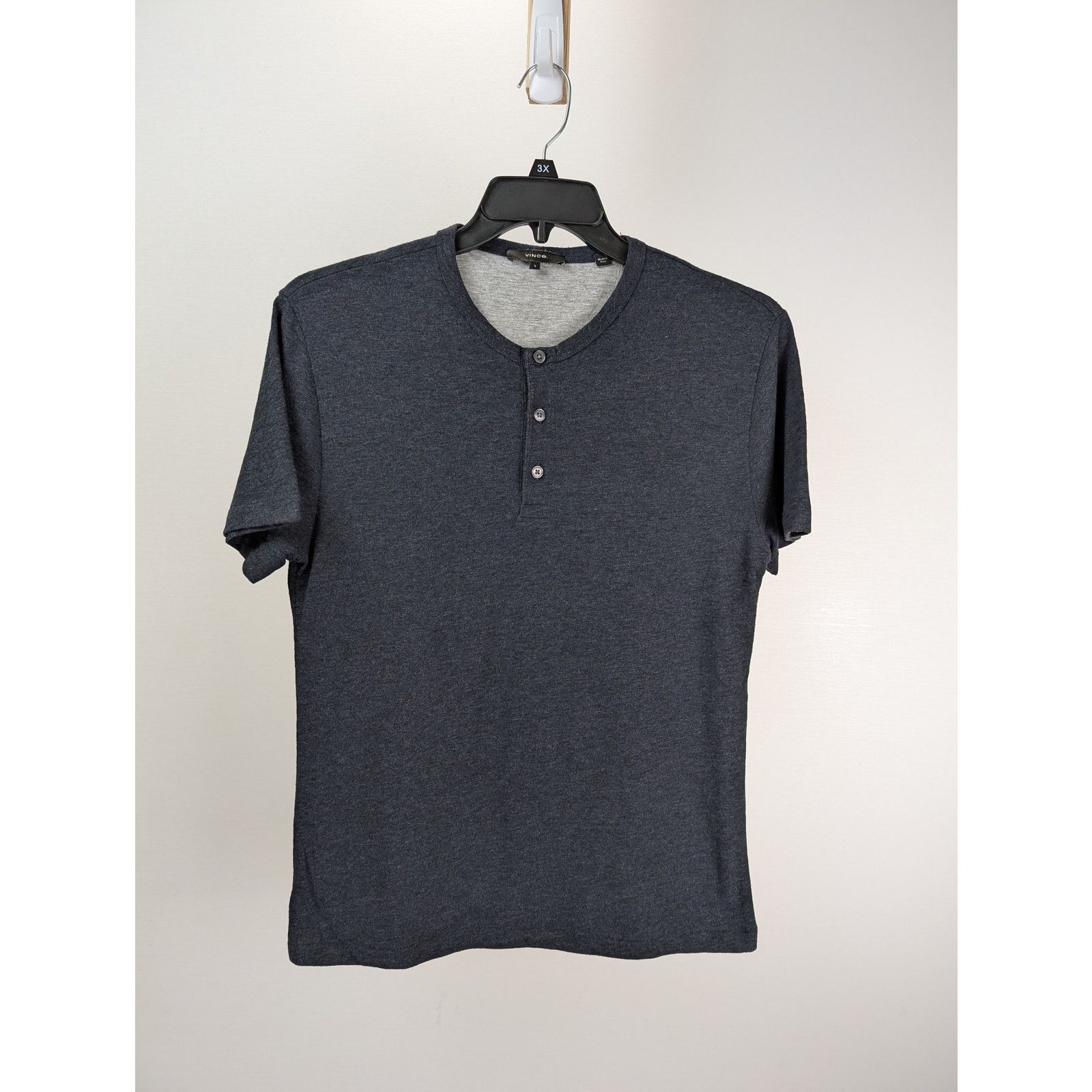 Vince o1rshd1 CC20 Henley T-Shirt in Blue Size US S / EU 44-46 / 1 - 6 Thumbnail