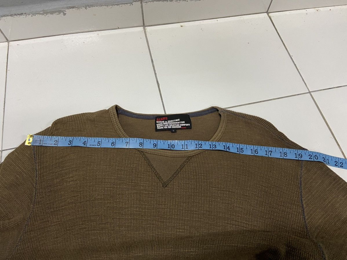 Beams Japan BEAMS BASIC & EXCITING WAFFLE LONG SLEEVE Size US M / EU 48-50 / 2 - 11 Thumbnail