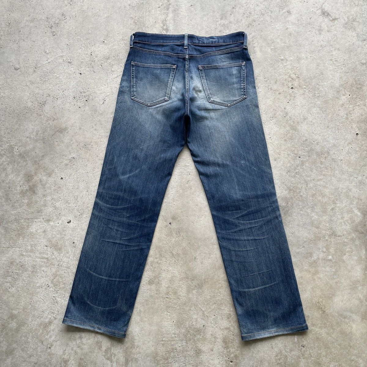 Japanese Brand Vintage Japanese StoneWash Faded Jeans Denim Pants W32x30 Size US 32 / EU 48 - 11 Thumbnail