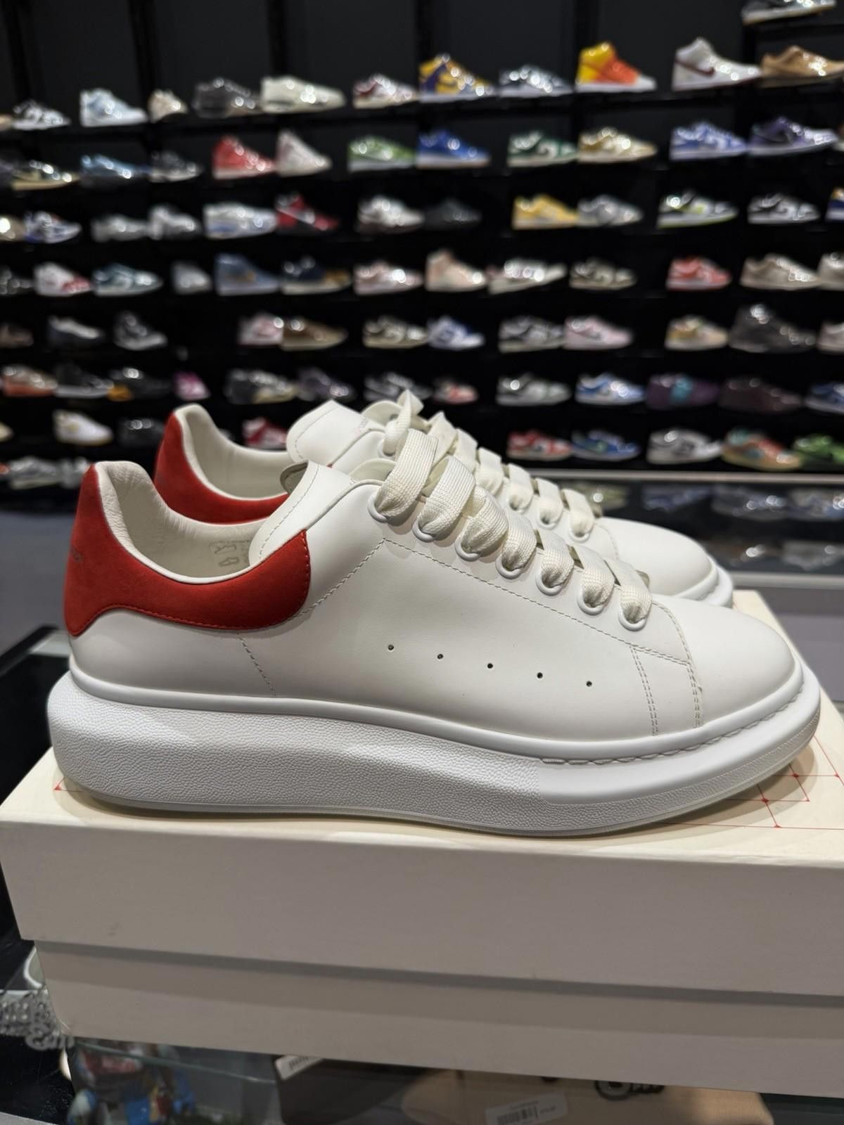 Alexander McQueen Size 45EU/12US- Alexander McQueen Red/White Oversized Size US 12 / EU 45 - 2 Thumbnail