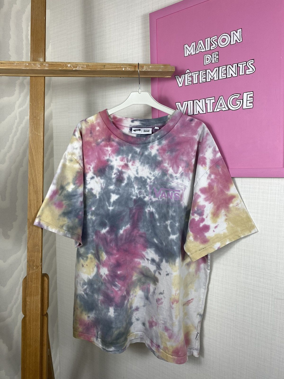Aries × Vans Aries Vans Tie Dye T Shirt Size US XL / EU 56 / 4 - 4 Thumbnail