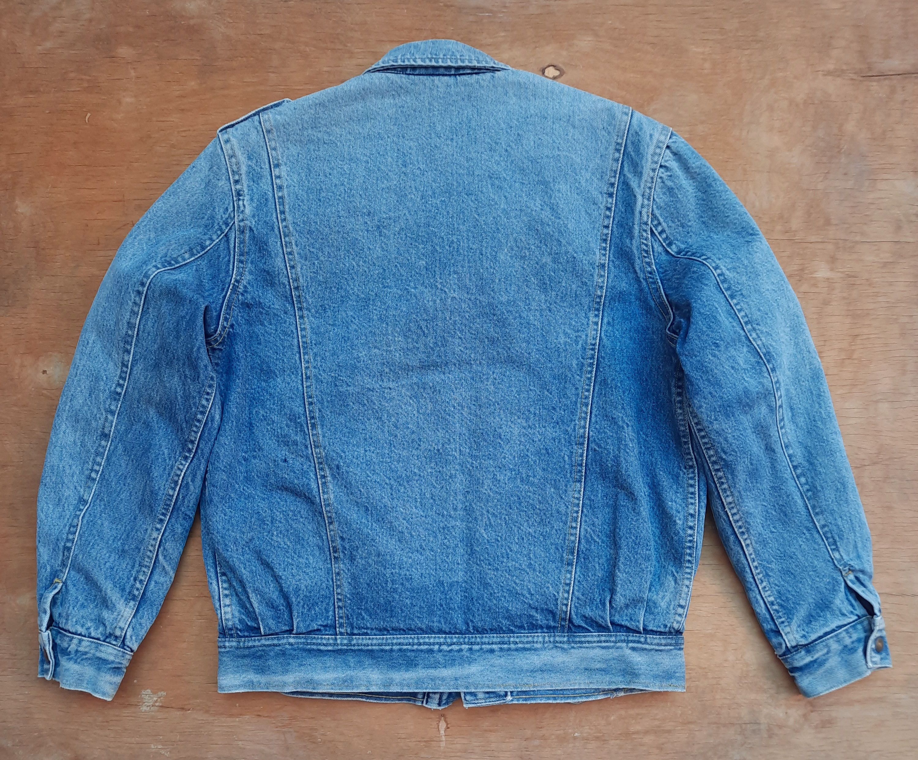Lee Lee Vintage Denim Motorcycle Sherpa Jacket Belted style Size US M / EU 48-50 / 2 - 10 Thumbnail