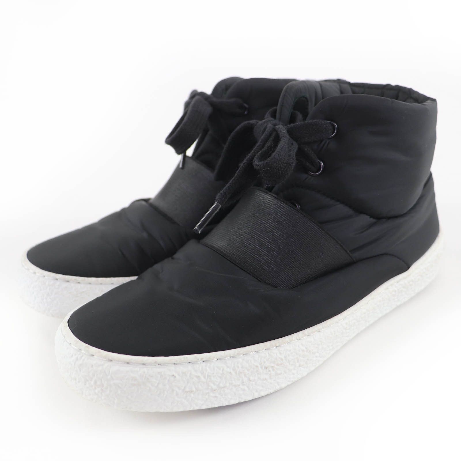 Chanel CHANEL COCO Mark Fabric High Cut Sneakers Textile Shoes G31715 DUTY FREE for USA
