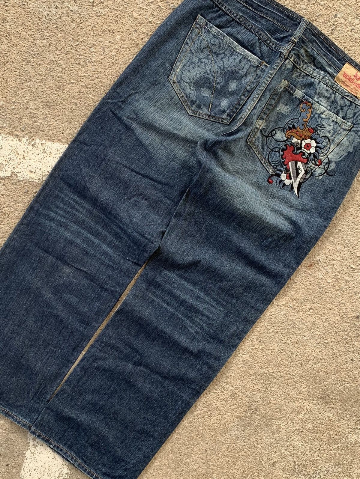 Ecko Unltd. × Marc Ecko Vintage Marc Ecko unlimited baggy jeans Size US 36 / EU 52 - 2 Thumbnail