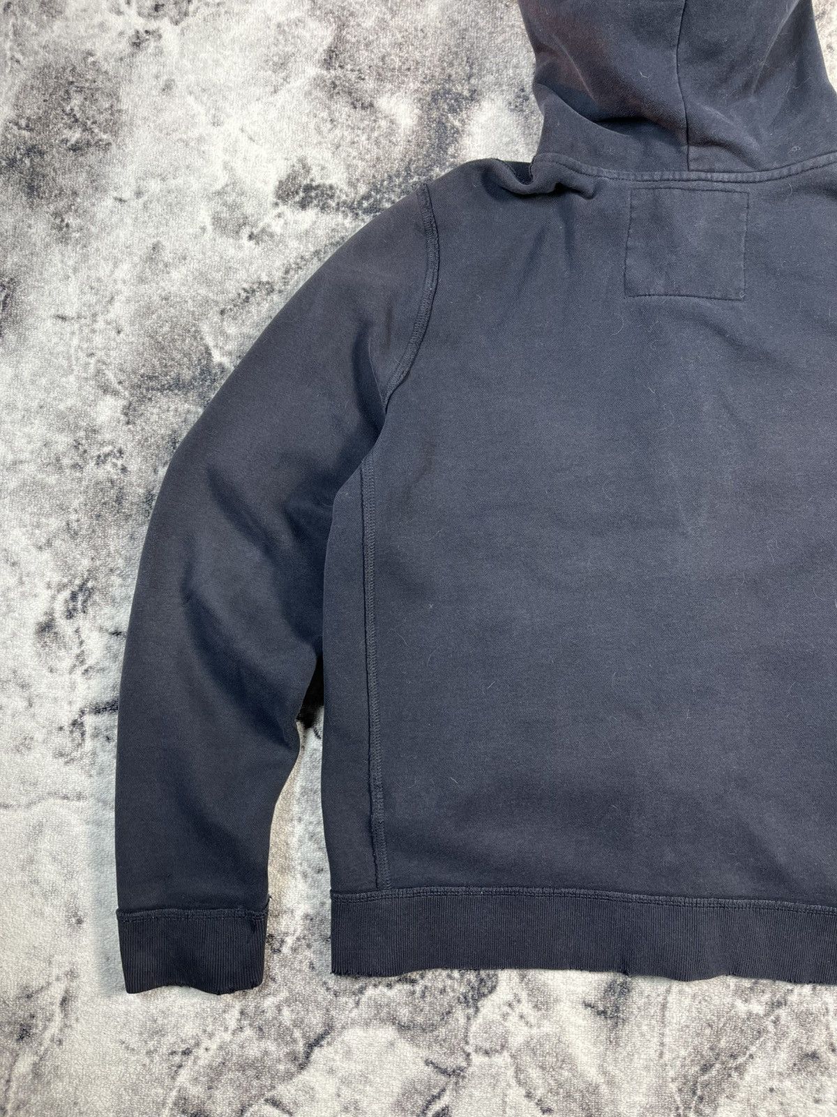 Abercrombie & Fitch Abercrombie & Fitch Fur Hood Zip Hoodie Navy XXL Size US XXL / EU 58 / 5 - 10 Thumbnail