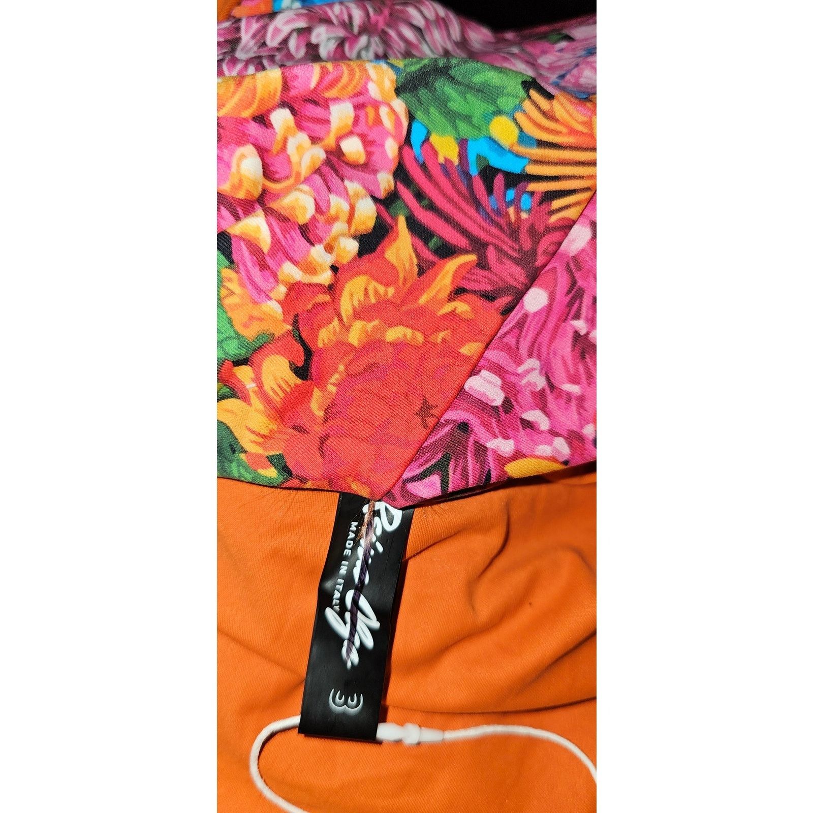 Free People New Reina Olga Funky Print One-Piece Swimsuit $190 Sz L Size L / US 10 / IT 46 - 6 Thumbnail