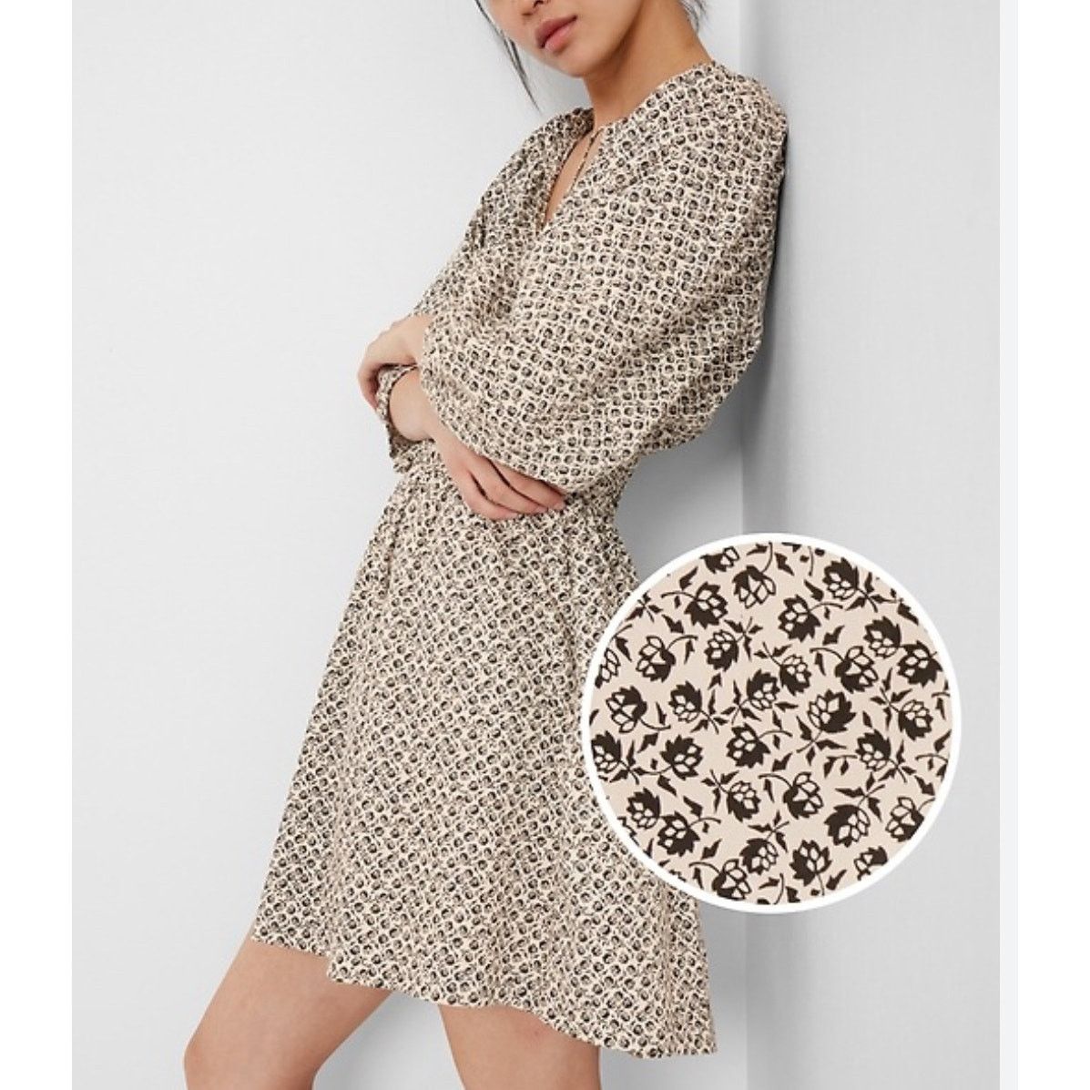 Gap Gap Women - Smocked Waist Puff Mini Dress / S / NWT Size S / US 4 / IT 40 - 1 Thumbnail