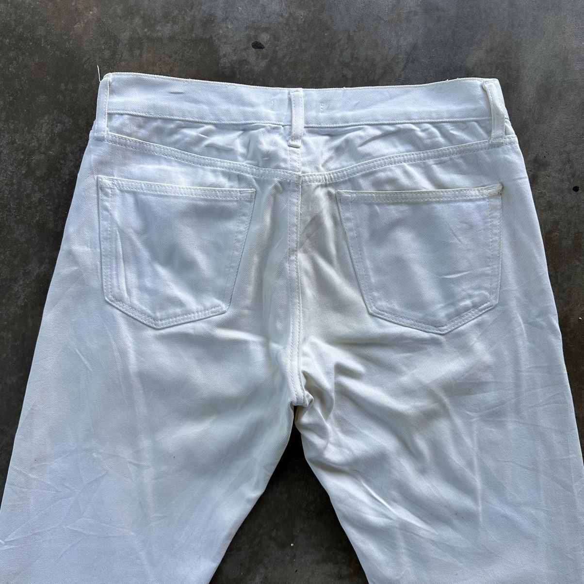 Japanese Brand × Vintage Vintage Uniqlo White Yellowish Casual Trousers Pant Size US 32 / EU 48 - 12 Thumbnail