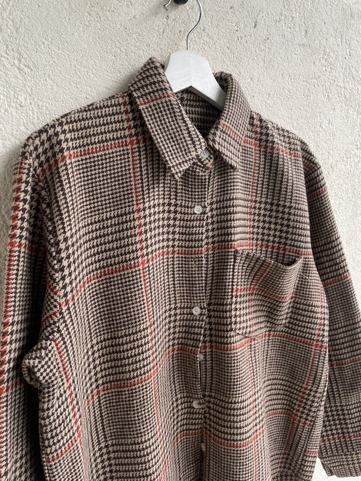 If Six Was Nine 2000s Fuga Flannel Plaid Y2K LGB GOA Hysteric Maison Japan Size US XL / EU 56 / 4 - 5 Thumbnail