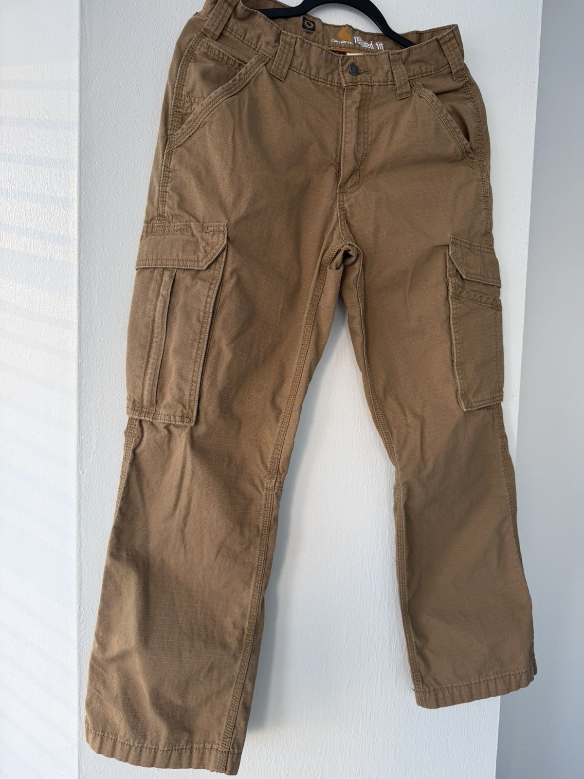 Carhartt Vintage Carhartt Cargo Pants in Brown Size US 28 / EU 44 - 6 Thumbnail