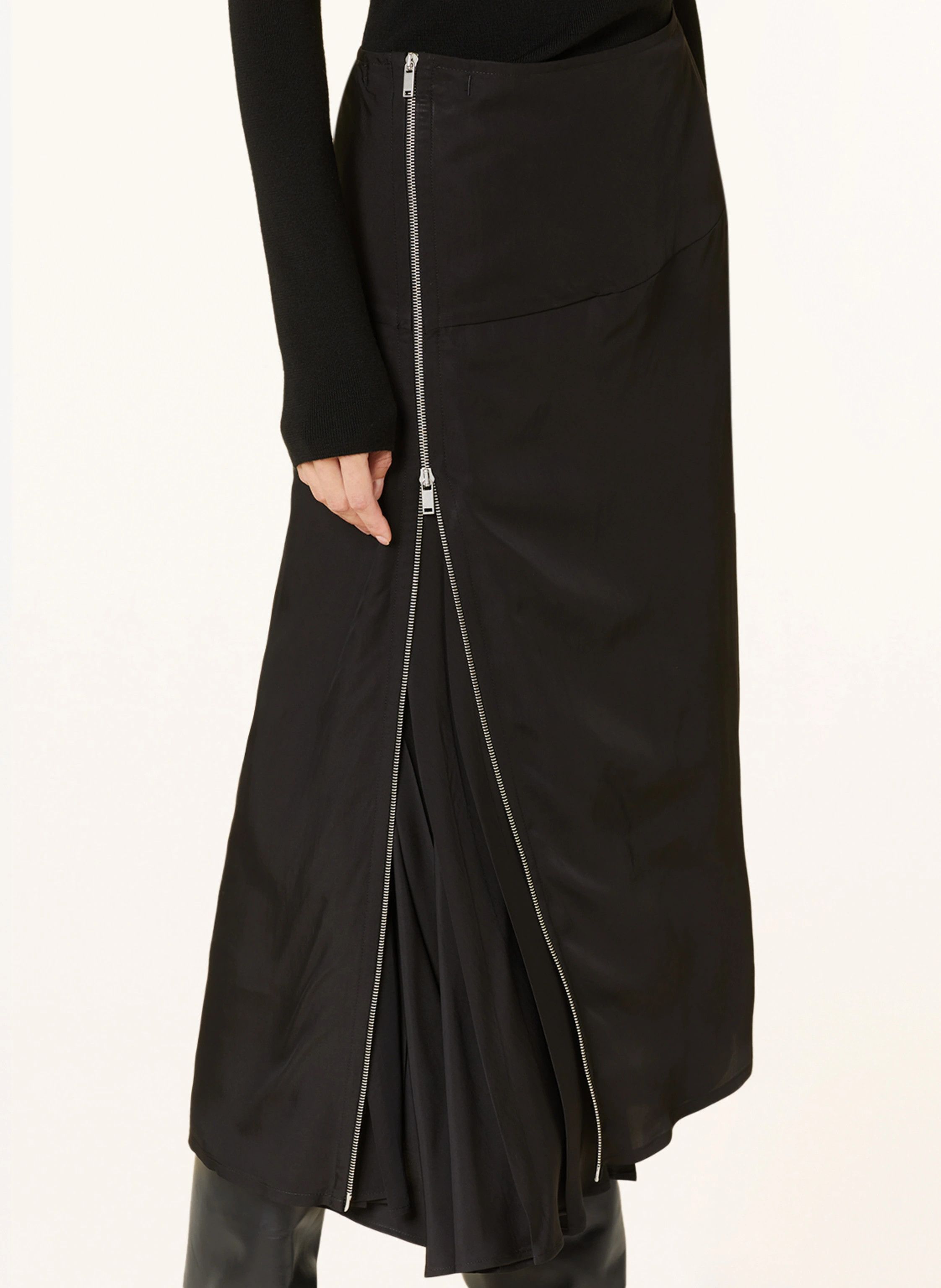 Jil Sander o1loc1c1224 Skirt in Black Size 32" / US 10 / IT 46 - 3 Thumbnail