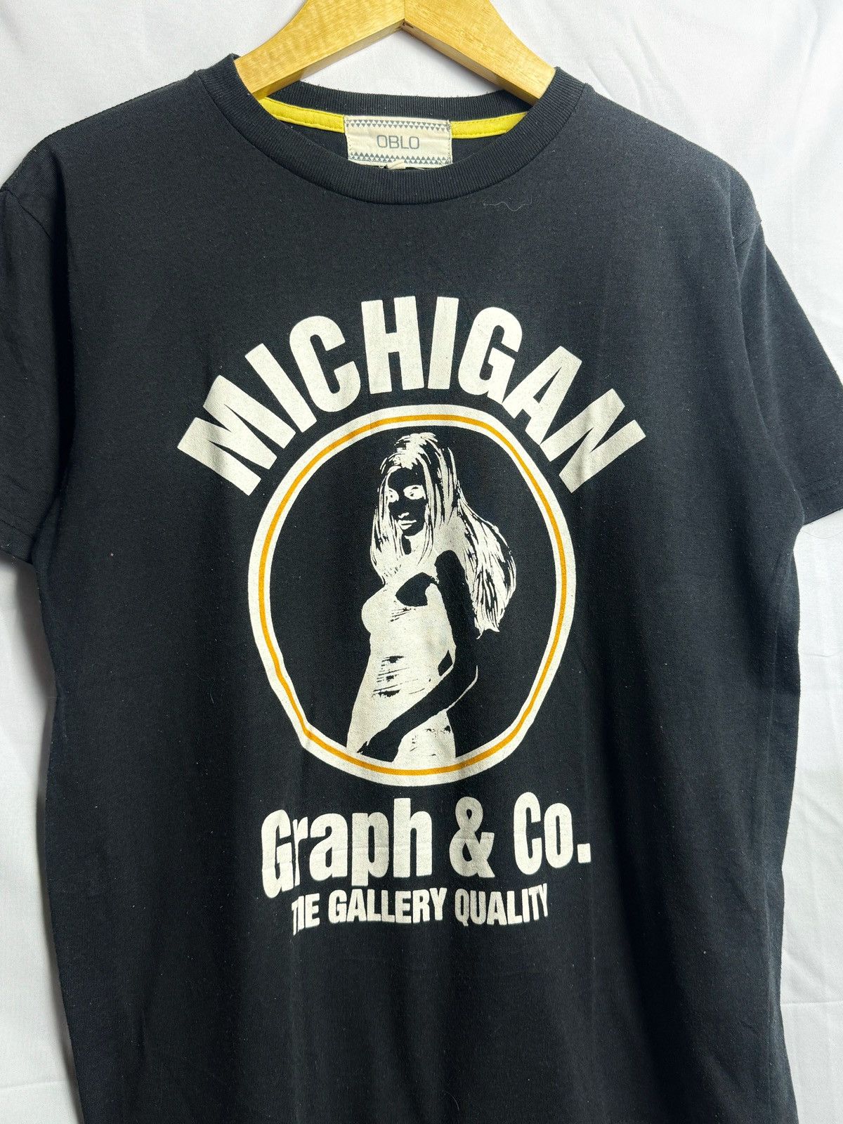 Beauty Beast × Hysteric Glamour × Japanese Brand Michigan Girl Tees Hysteric Styled Oblo Size US M / EU 48-50 / 2 - 3 Thumbnail