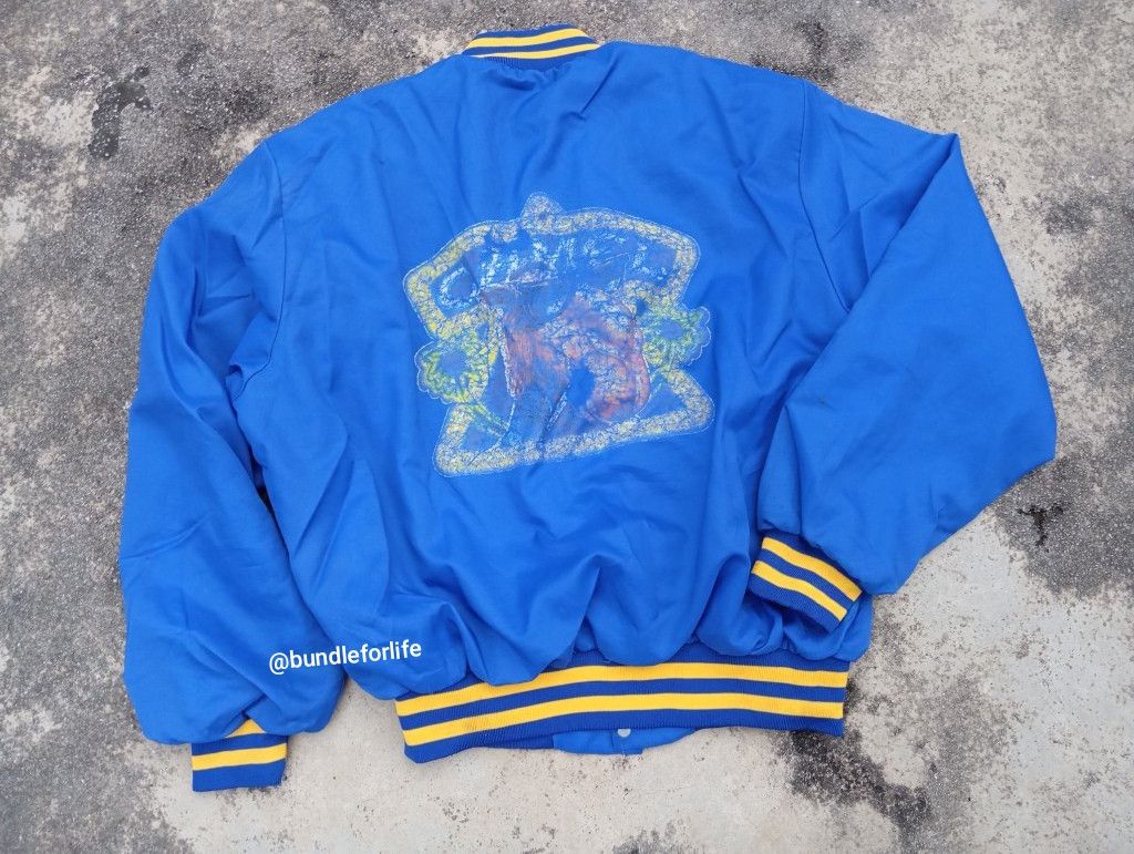 Camel × Vintage VTG Joe Camel 🐫 Racing Jacket 90s tobacco Size US L / EU 52-54 / 3 - 2 Thumbnail