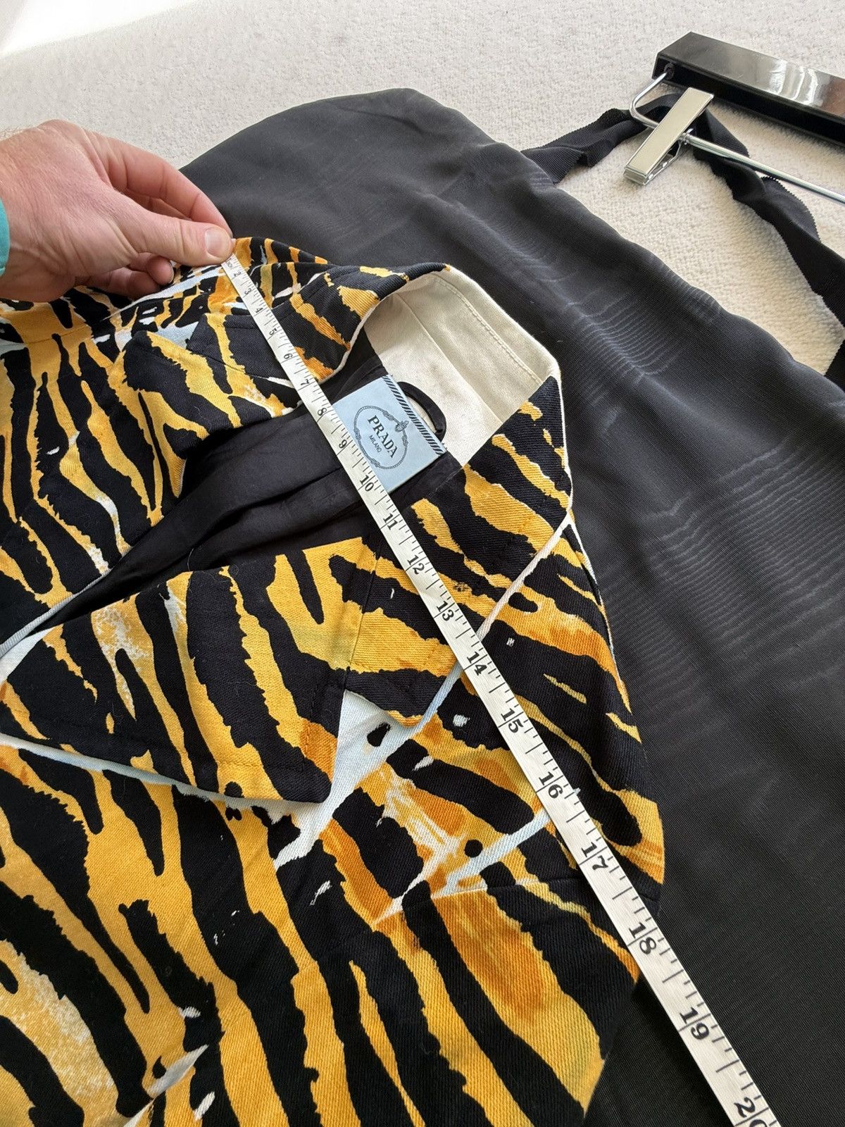 Prada SS18 Prada come on in tiger coat Archive grail coat jacket Size US S / EU 44-46 / 1 - 6 Thumbnail