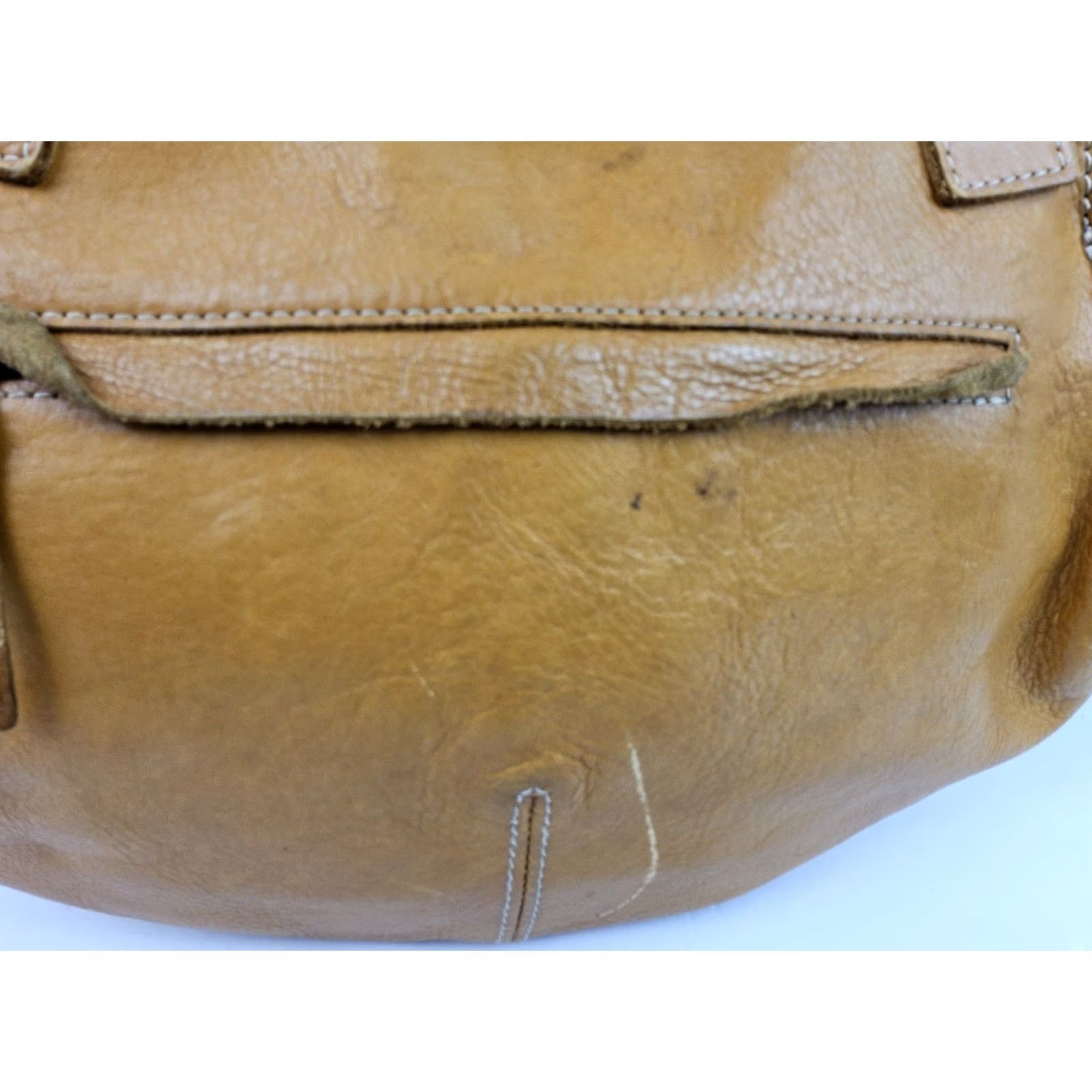 Vintage Nonny Gurvy Leather Satchel Handbag Purse Brown Women Size ONE SIZE - 6 Thumbnail