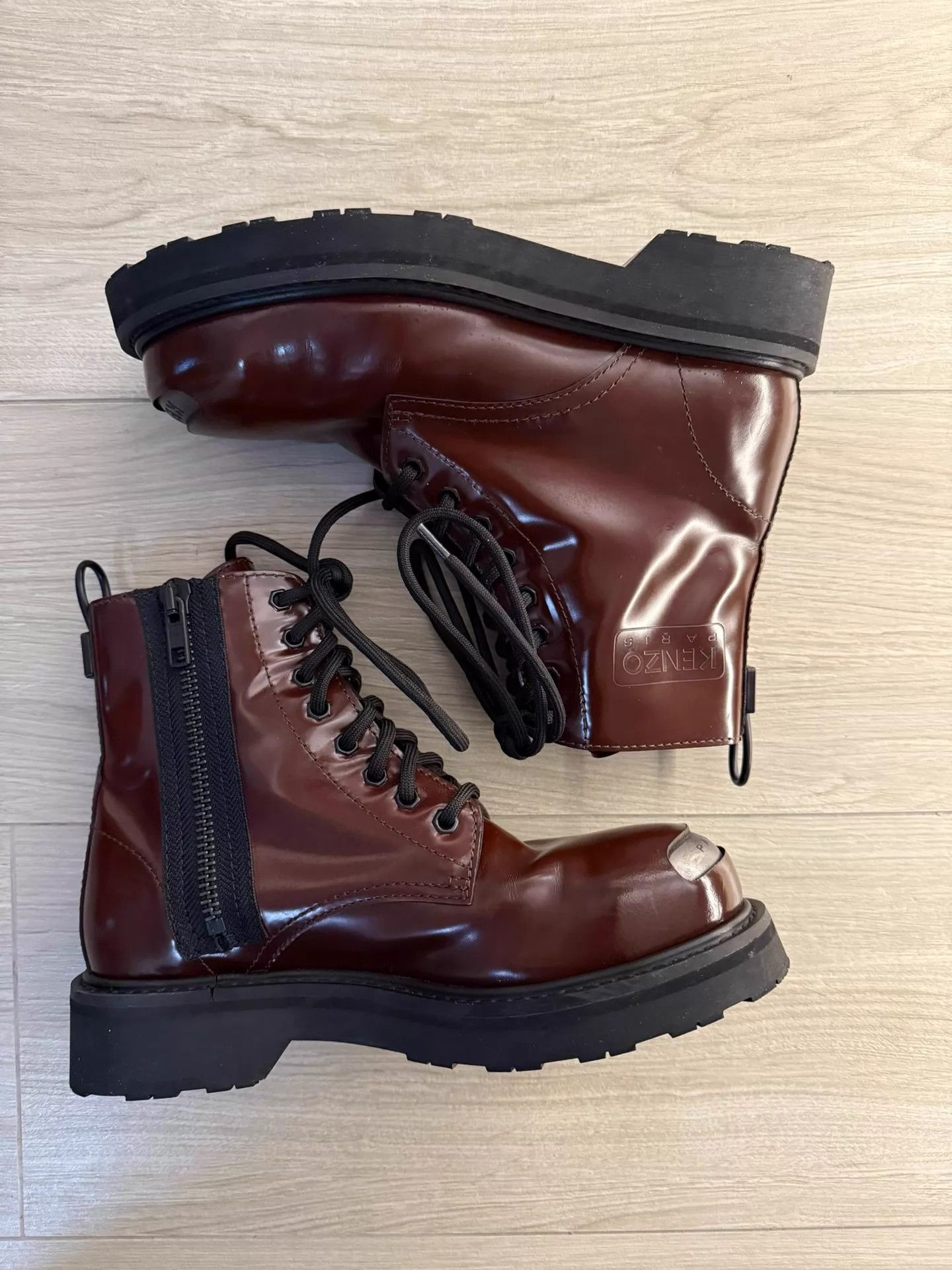 Kenzo Kenzo Steel Toe Shoes 40 (5 wears) Size US 11 / EU 44 - 3 Thumbnail