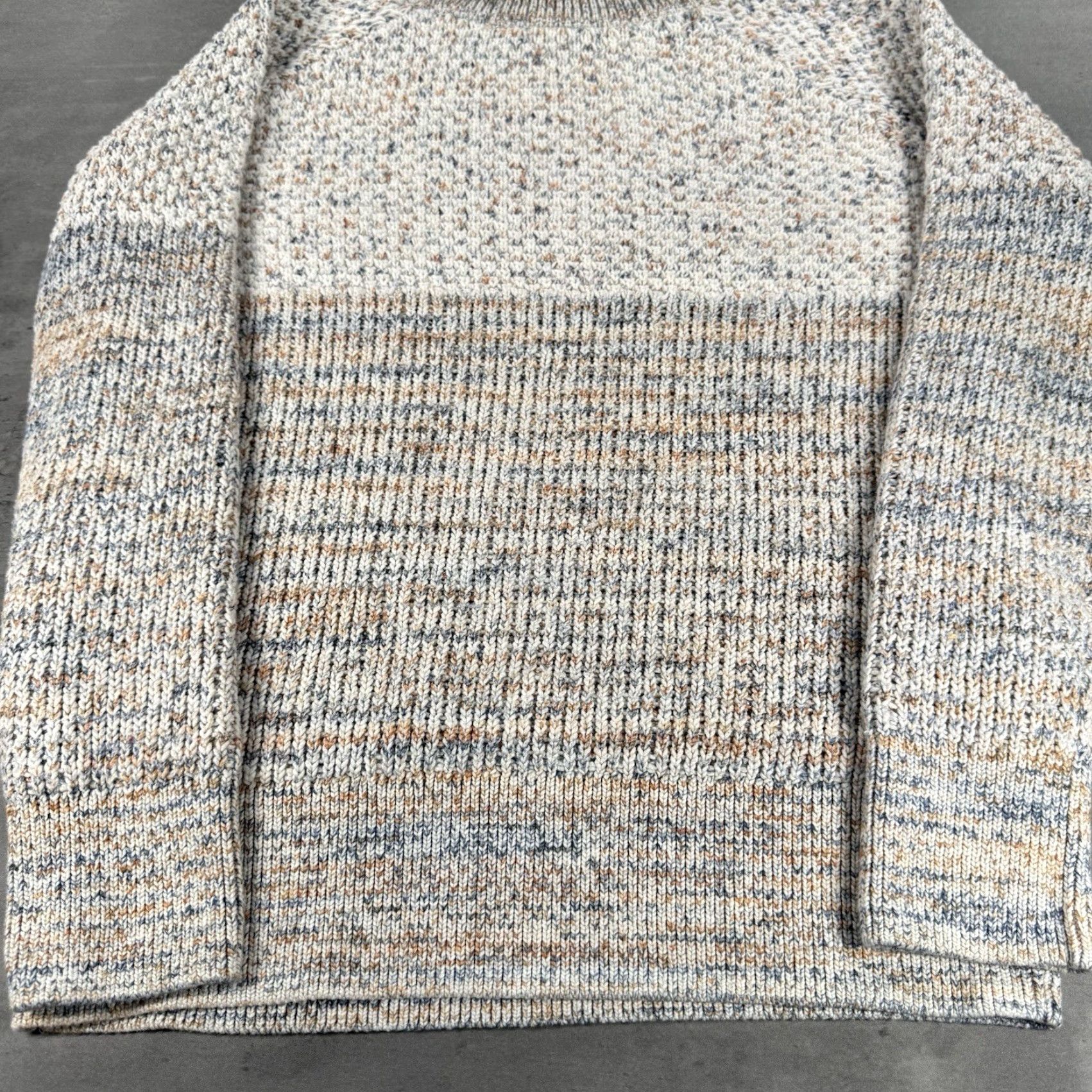 Prana prAna Callisto Sweater Women S White Blue Orange Knit Turtleneck SO SOFT Cozy Womens Size S / US 4 / IT 40 - 3 Thumbnail