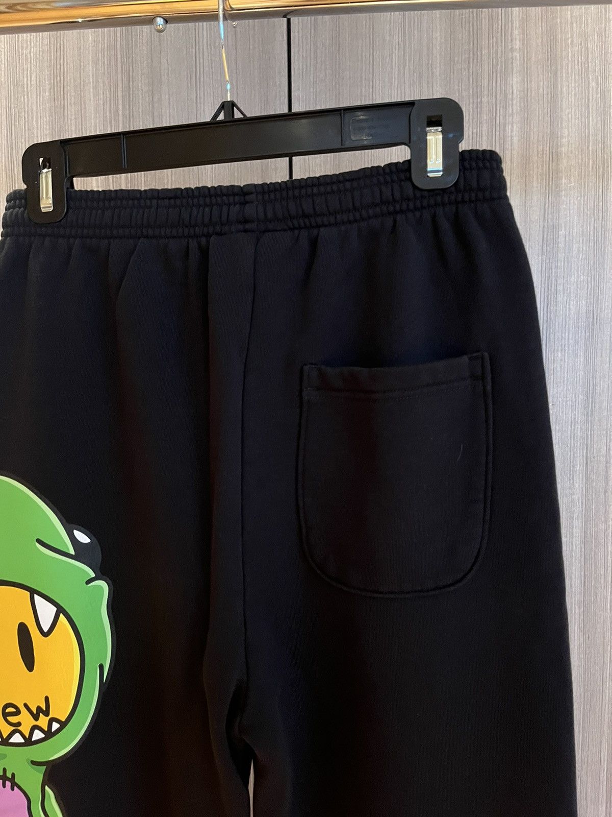 Drew House Drew House Dinodrew Black Jogger Sweatpants Size US 30 / EU 46 - 3 Thumbnail