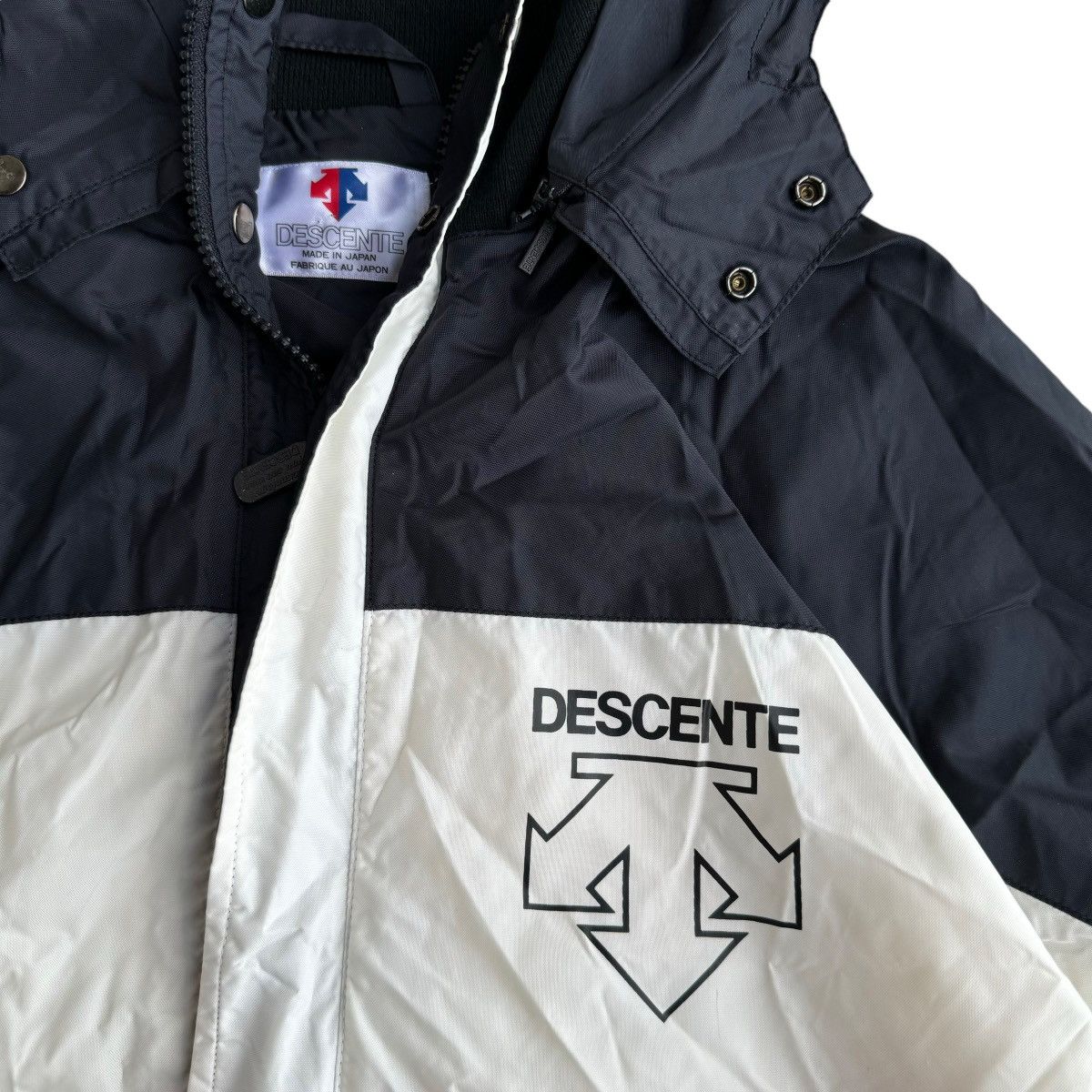 Descente × Hi Tec × Japanese Brand JAPAN MADE DESCENTE Nylon VTG Ski Wear Windbreaker jacket Size US XL / EU 56 / 4 - 4 Thumbnail