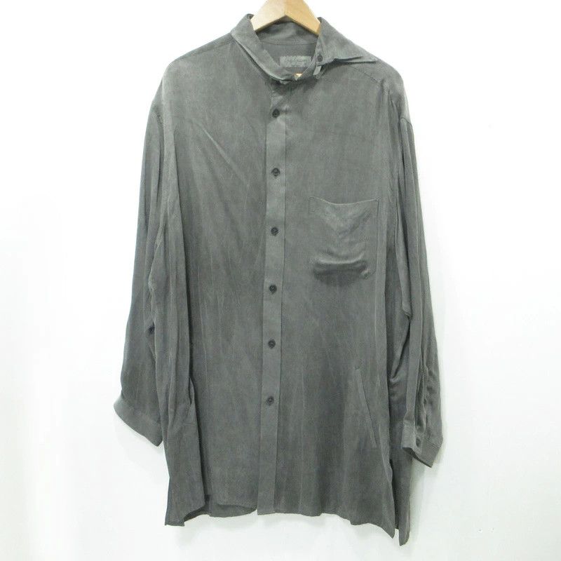 Yohji Yamamoto Yohji Yamamoto POUR HOMME Asymmetrical spare collar blouse Size US L / EU 52-54 / 3 - 1 Thumbnail