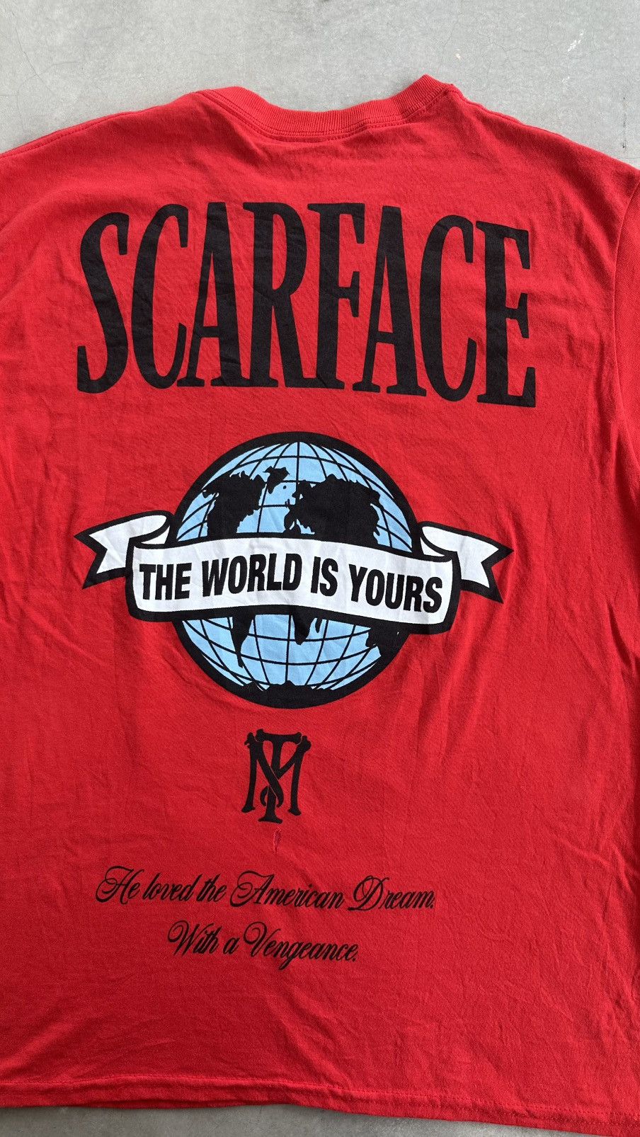 Other SCARFACE TONY MONTAGE VINTAGE MOVIE TEE Size US M / EU 48-50 / 2 - 5 Thumbnail