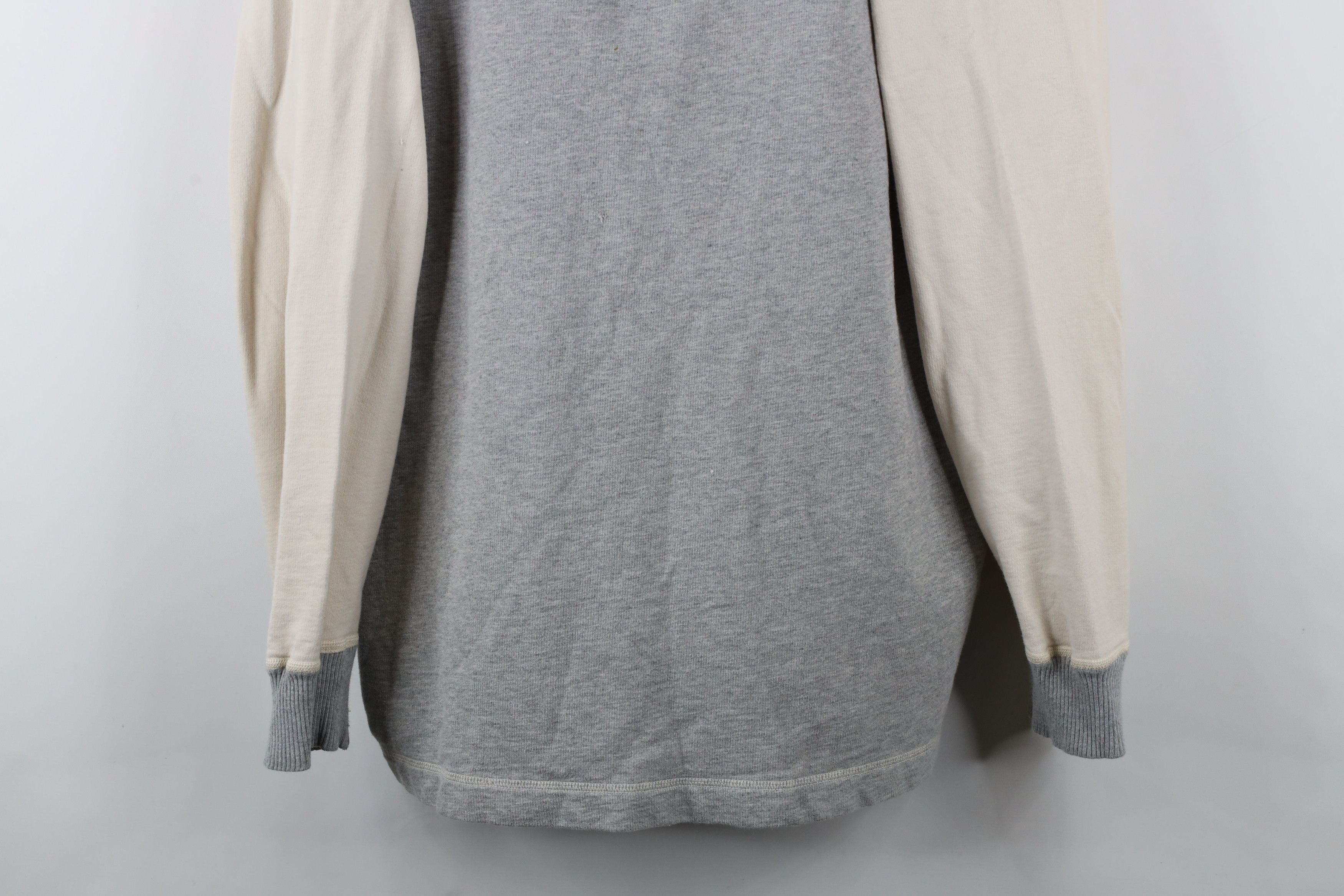 Ralph Lauren × Vintage Vintage Y2K Ralph Lauren Knit Long Sleeve T-Shirt Gray Size US XXL / EU 58 / 5 - 3 Thumbnail
