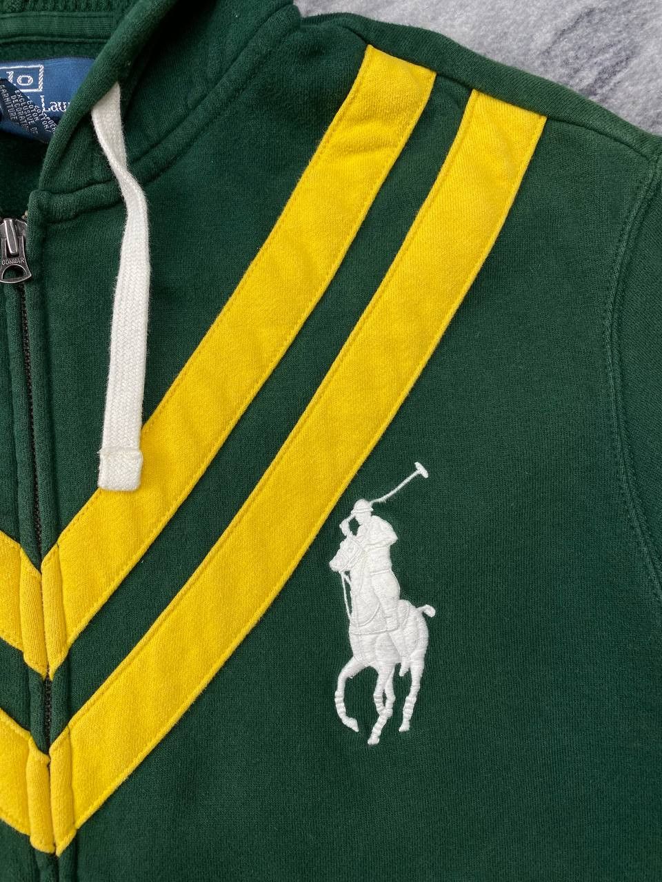 Polo Ralph Lauren Polo Ralph Lauren Full Zip Hoodie Big Pony Men Size M Green Size US M / EU 48-50 / 2 - 4 Thumbnail