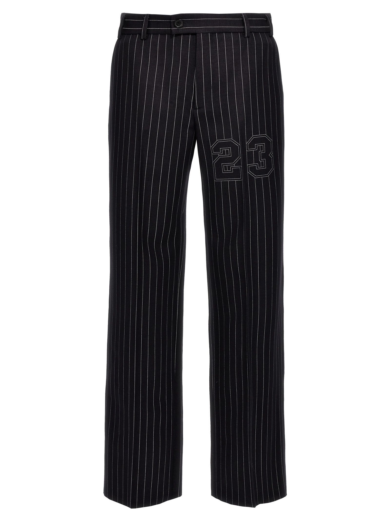 Off-White '23 Pinstripes' Trousers Size US 32 / EU 48 - 1 Thumbnail