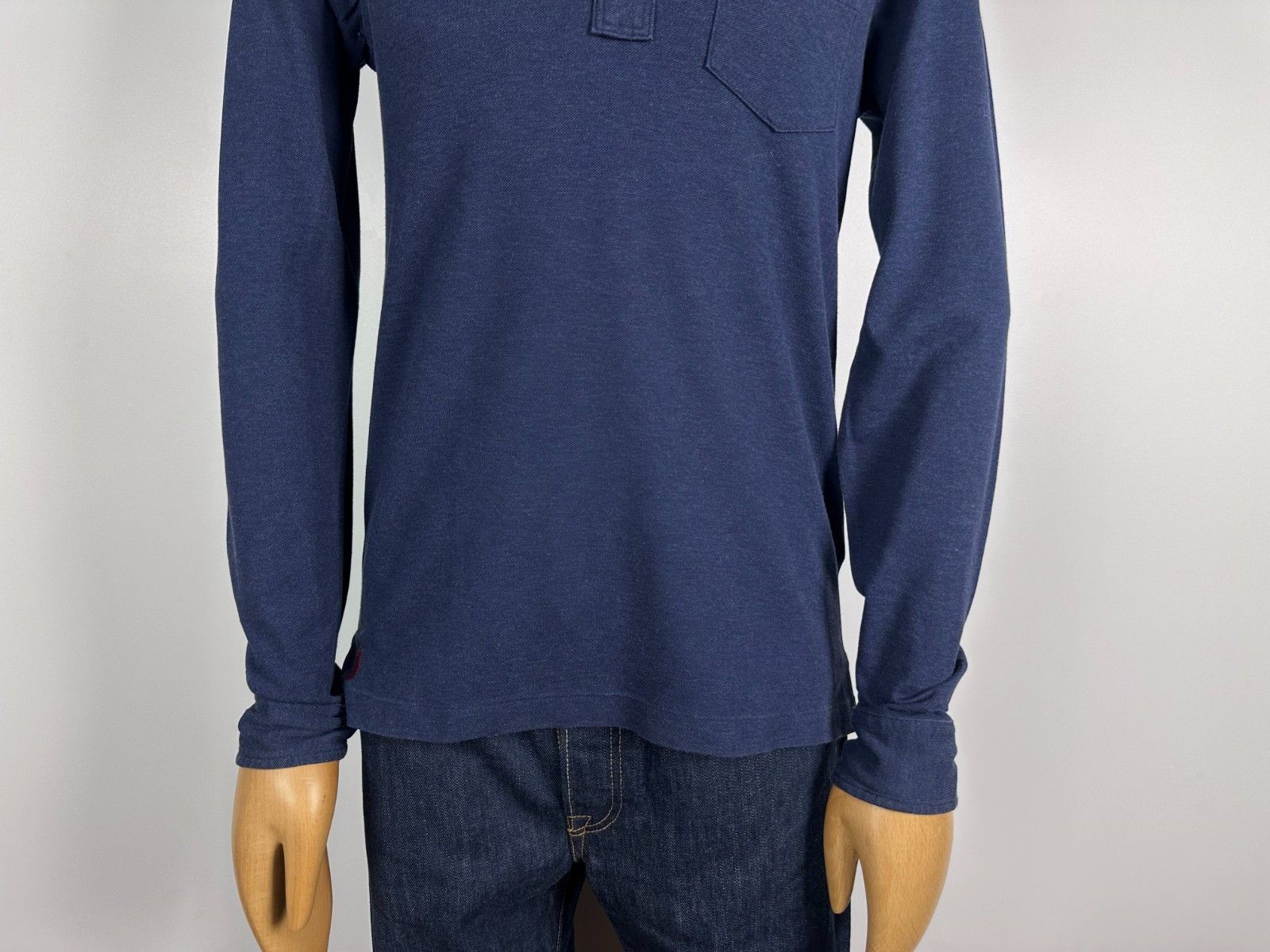 Ralph Lauren Polo Ralph Lauren Featherweight Mesh Polo Shirt Long Sleeve Size US M / EU 48-50 / 2 - 3 Thumbnail