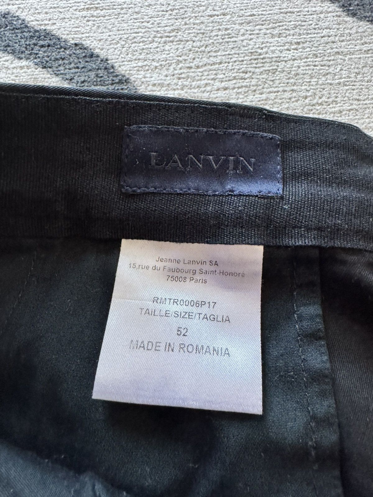 Lanvin Lanvin Biker Pants Size US 36 / EU 52 - 8 Thumbnail