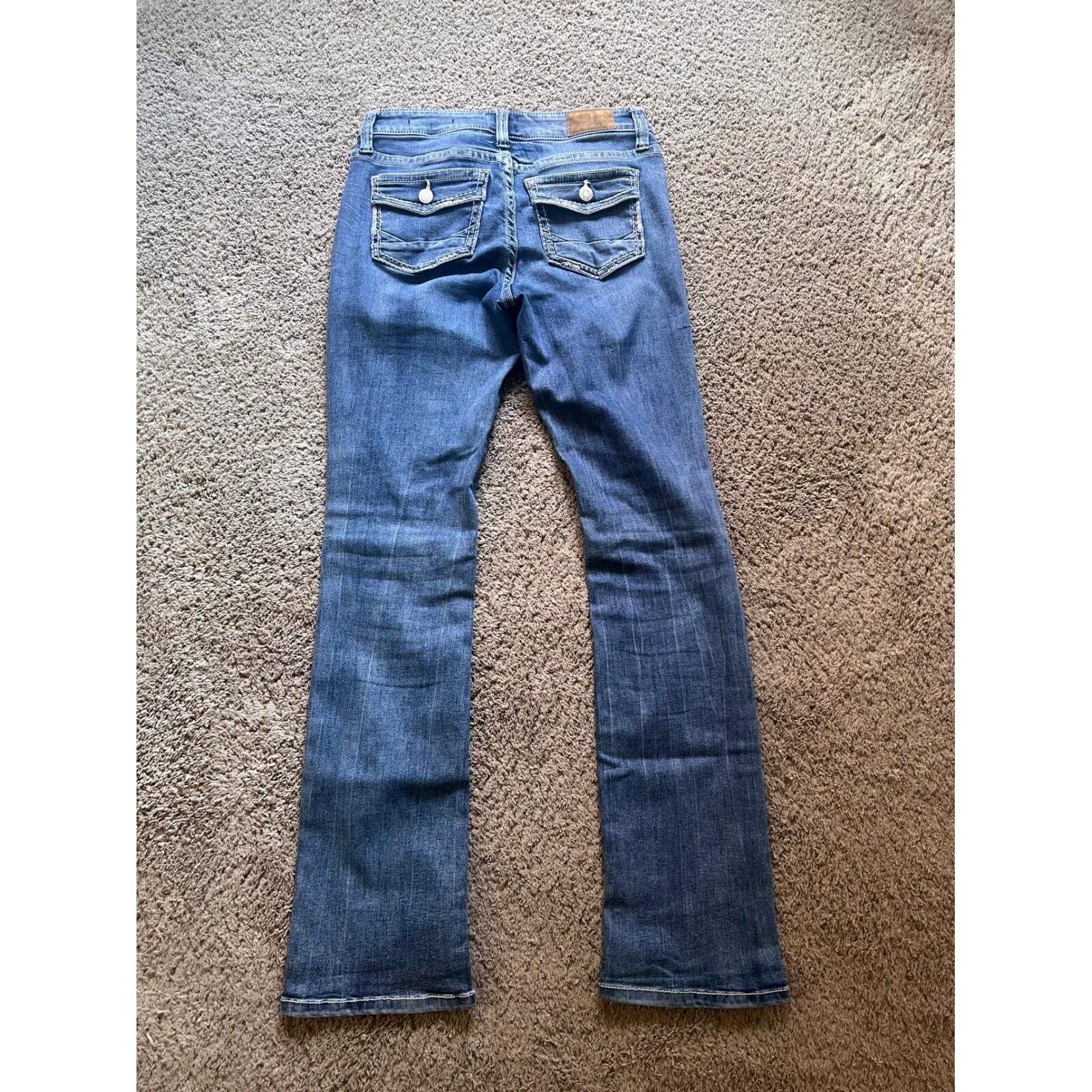Other Daytrip Virgo Tailored Bootcut Jeans Women 29XL Blue Flap Size 29" - 7 Thumbnail