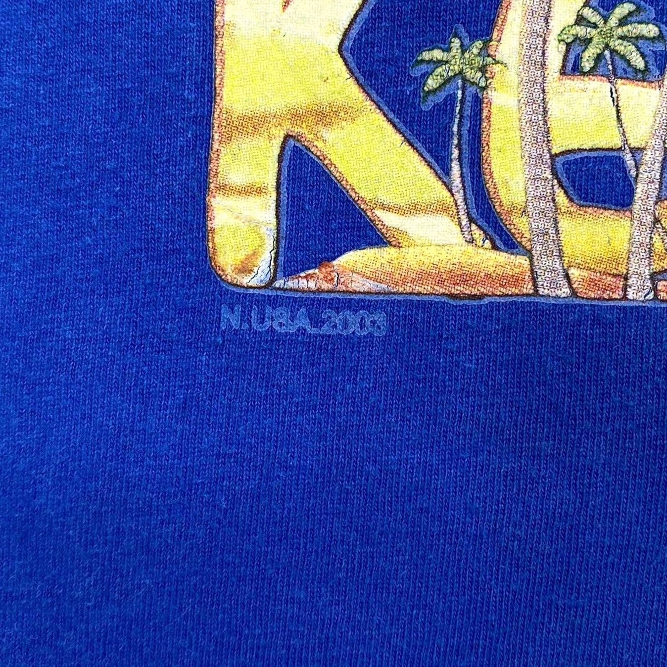 Gildan VINTAGE Florida USA Key West Graphic Print T-Shirt Medium Blue M Men Shirt"} Size US M / EU 48-50 / 2 - 5 Thumbnail