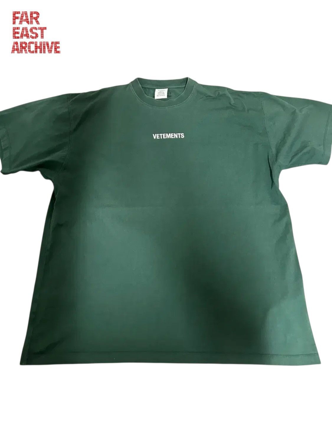 Vetements Vetements Logo T-Shirt Size US M / EU 48-50 / 2 - 1 Thumbnail