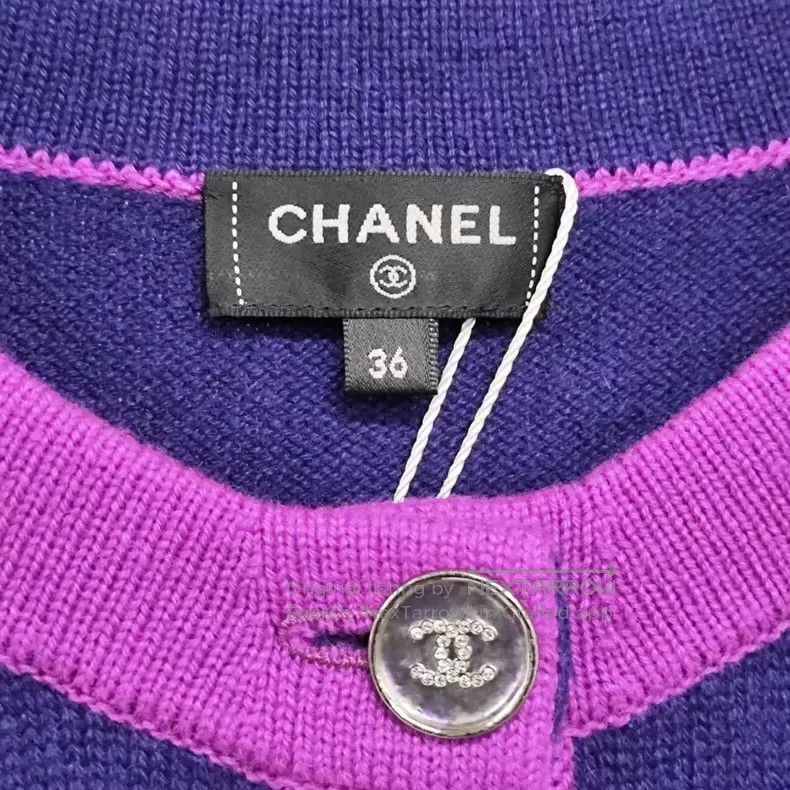 Chanel Chanel Colour-blocked fragrant coat Size XS / US 0-2 / IT 36-38 - 5 Thumbnail