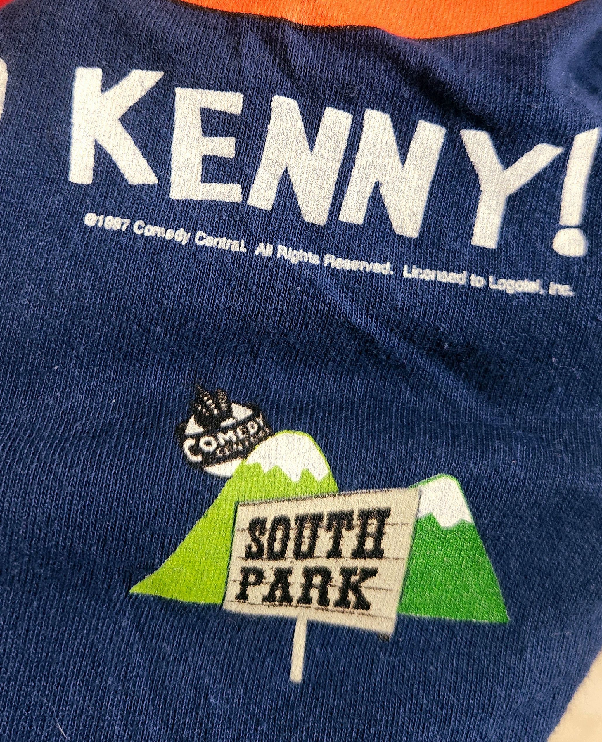 Vintage Logotel 90s South Park Oh My God They Killed Kenny Comedy Size US L / EU 52-54 / 3 - 4 Thumbnail
