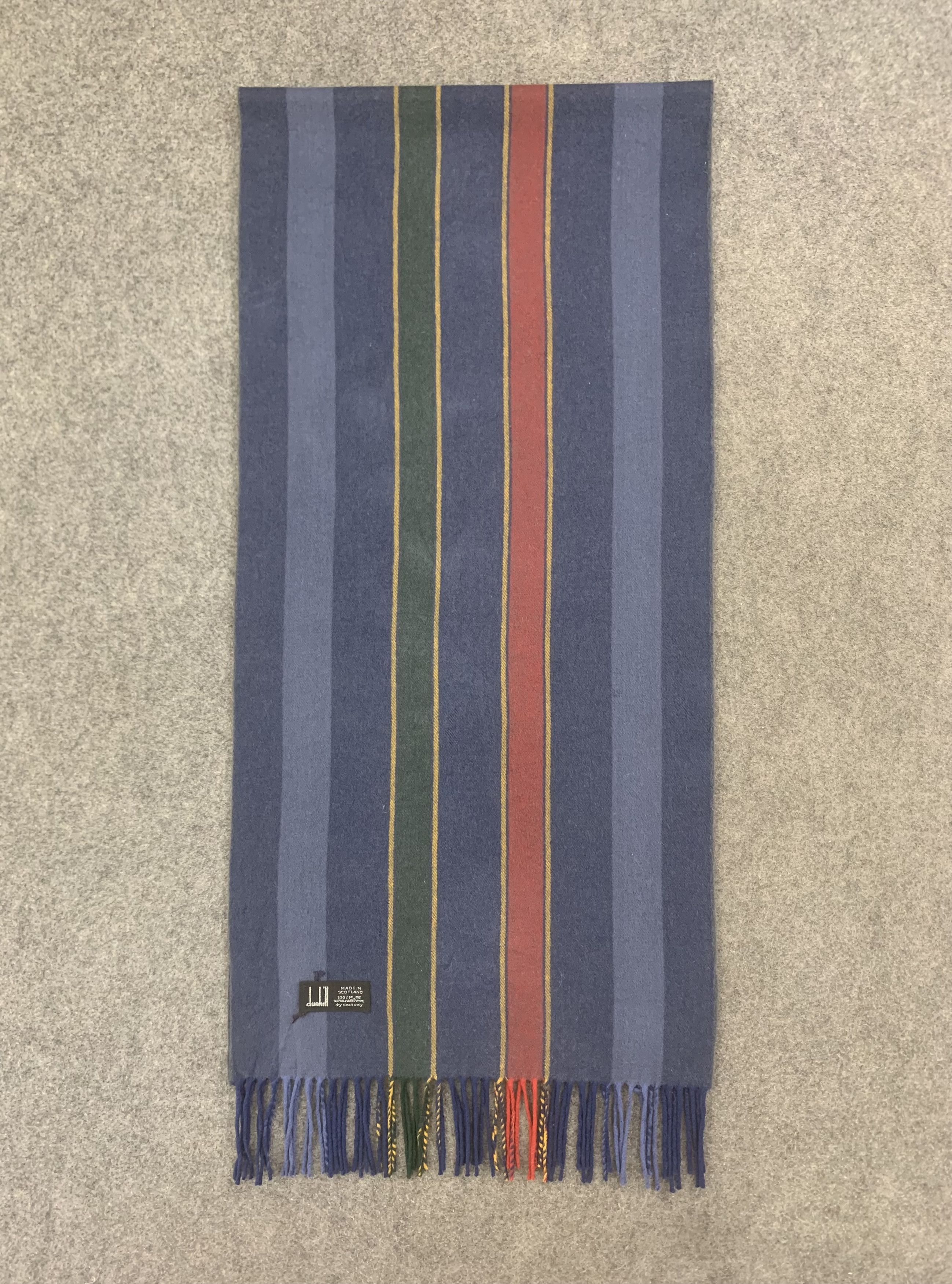 Alfred Dunhill Dunhill Scarf Wool Muffler Neck Wrap BL9243 Size ONE SIZE - 2 Thumbnail