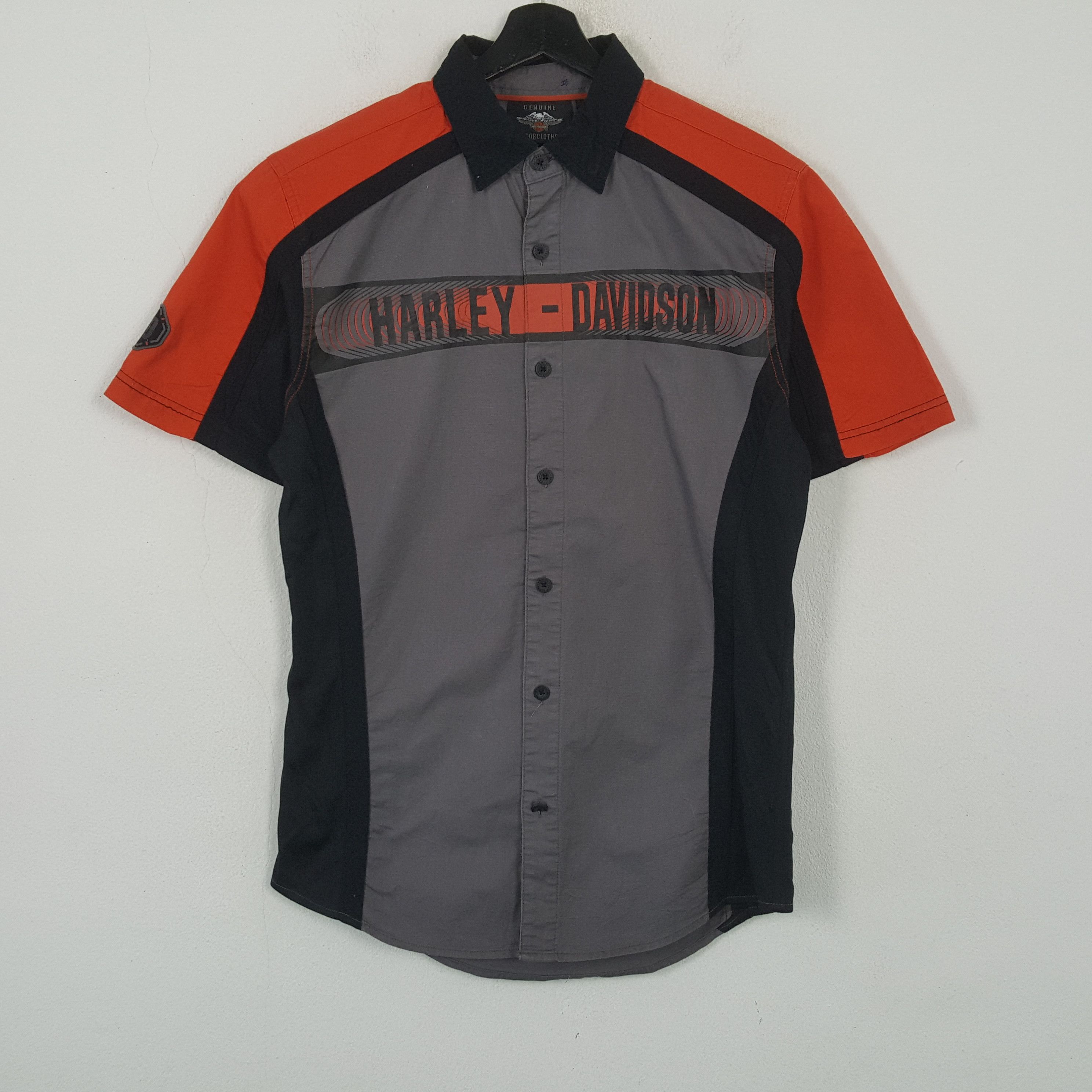 Vintage Harley Davidson Motorcycle Brand Shirt RR11 Size US M / EU 48-50 / 2 - 1 Thumbnail