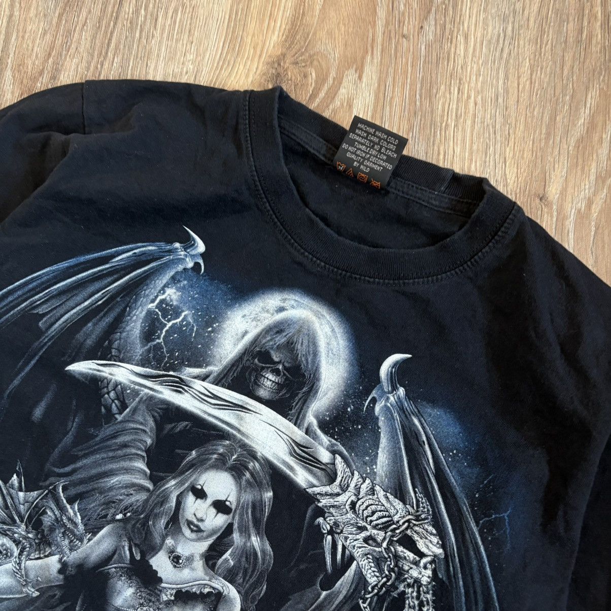 Band Tees Vintage Skeletons Horror men’s t-shirt y2k opium sk8 rap Size US S / EU 44-46 / 1 - 5 Thumbnail