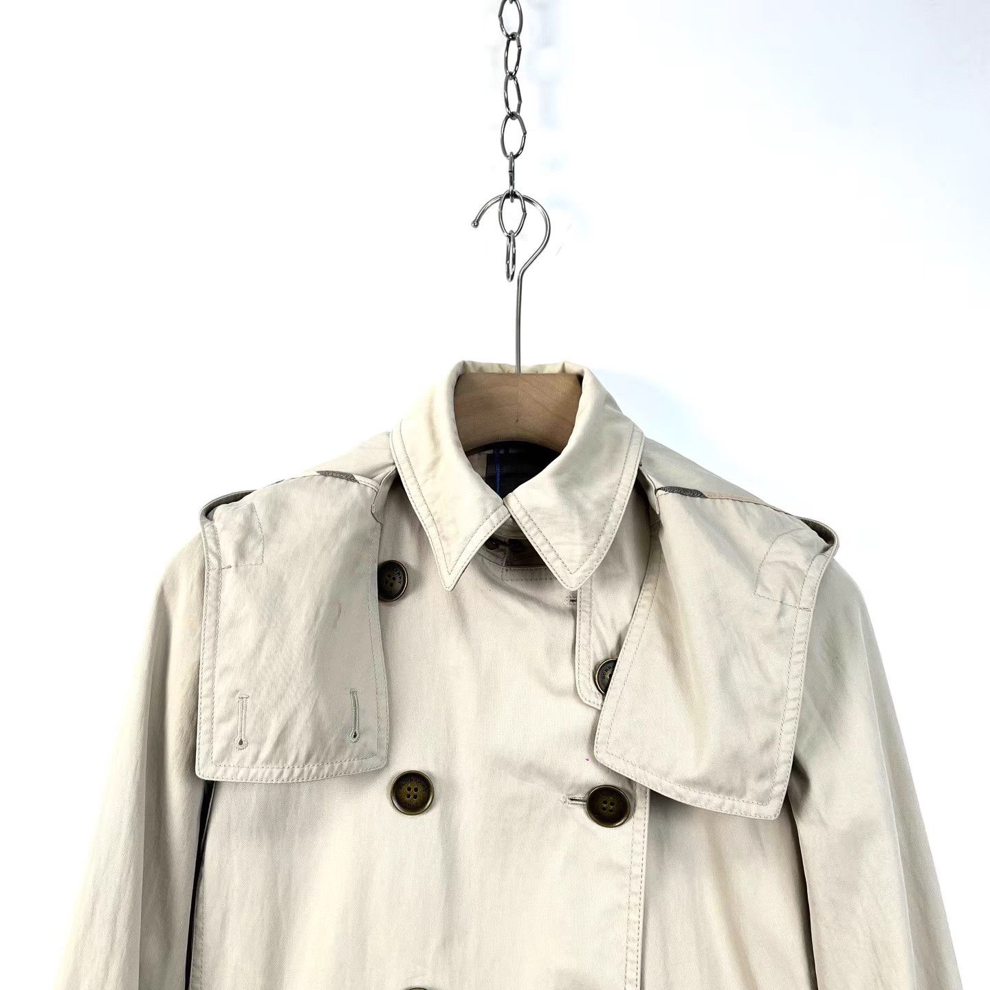 Burberry Burberry Short Trench Coat with Removable Hood K12 Size XS / US 0-2 / IT 36-38 - 3 Thumbnail
