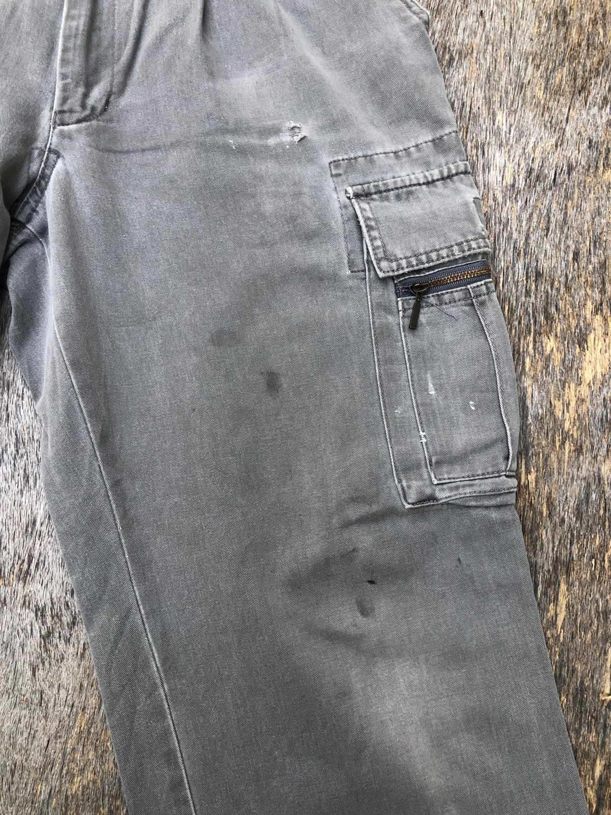 Japanese Brand Japanese Cargo Multipocket Faded Pants Size US 28 / EU 44 - 5 Thumbnail