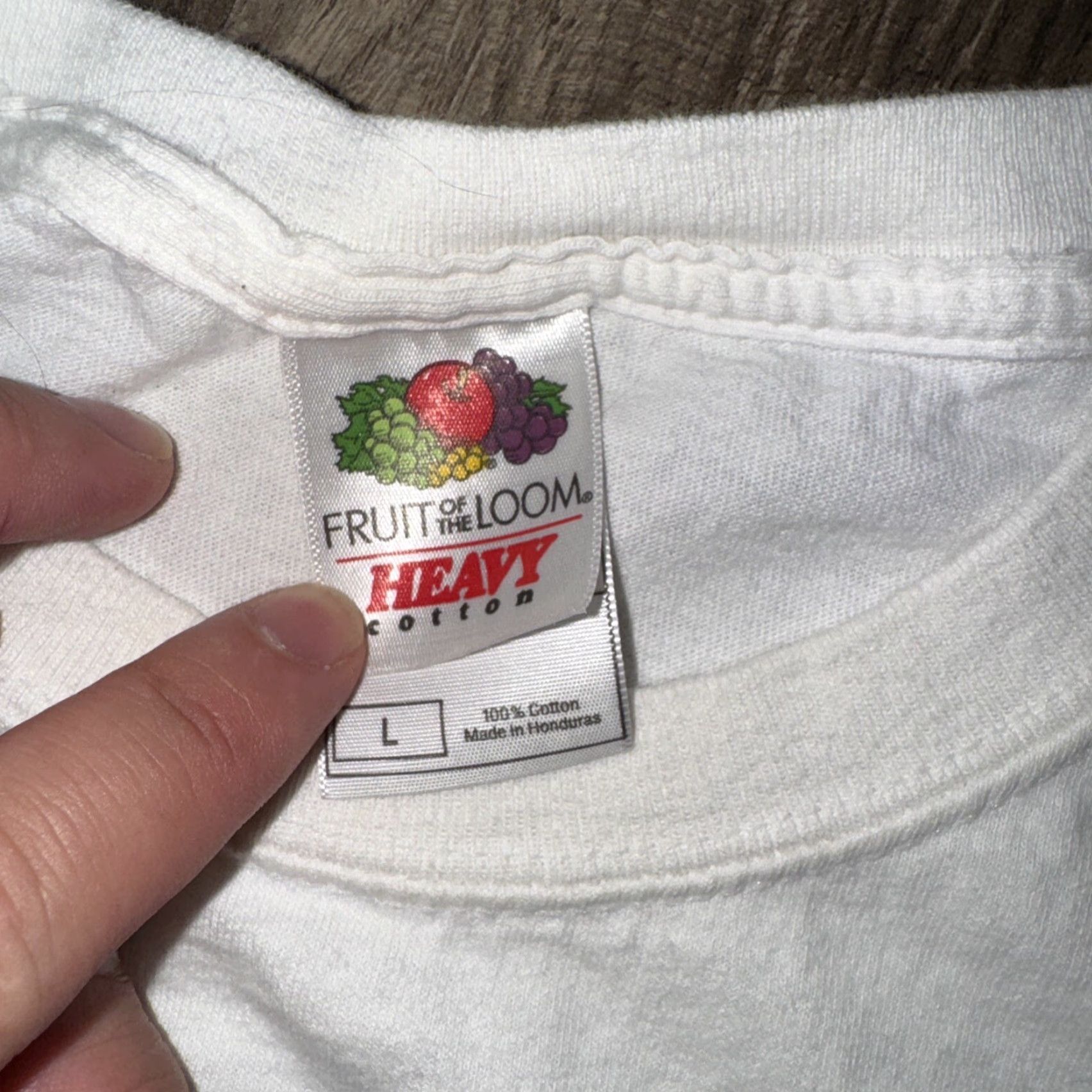 Fruit Of The Loom VINTAGE GEICO Gecko Promo T-Shirt White Fruit of the Loom Large 20x26 Insurance T-Shirt Mens L White Geico Gecko 90s Retro Y2K Ad Promo Band Tee Gift Size US L / EU 52-54 / 3 - 3 Thumbnail