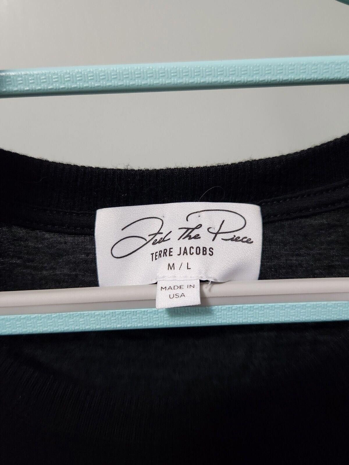 Designer Feel the piece terre jacobs Tank Top Medium Large Black Size L / US 10 / IT 46 - 6 Thumbnail
