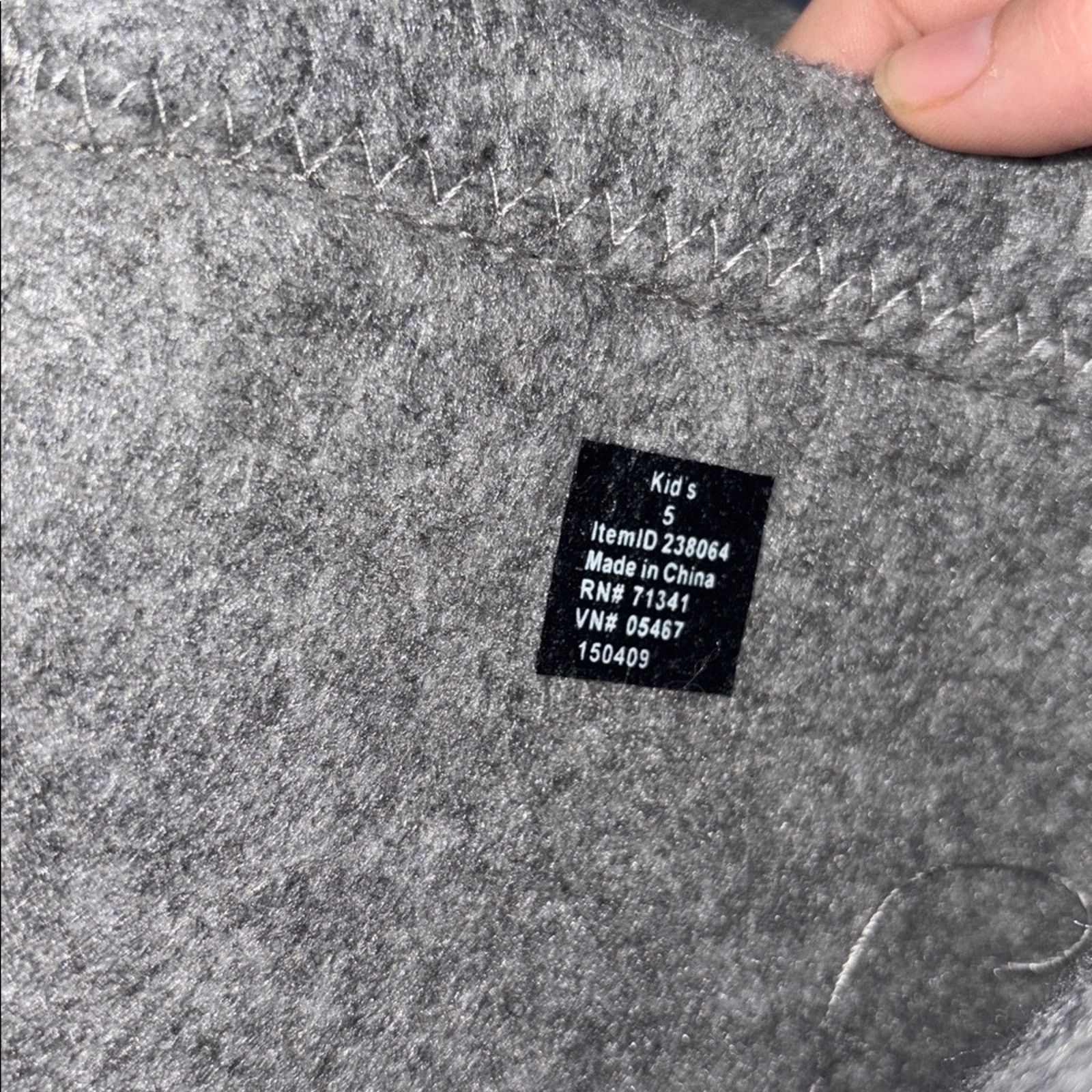 L.L. Bean L.L Bean Kids Gray Felt Winter Snow Boot Liner Inserts Size US 5 / IT 35 - 5 Thumbnail