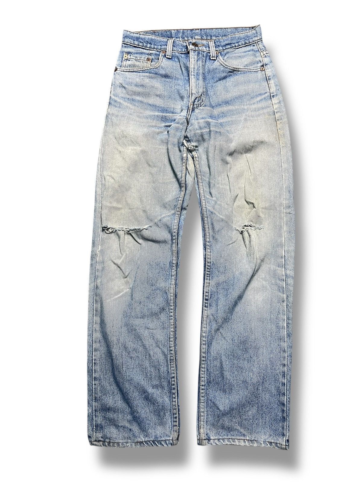 Levi's 90s Vintage Levi’s 505 Regular Fit Jeans - Made in USA (43) Size US 29 - 1 Thumbnail