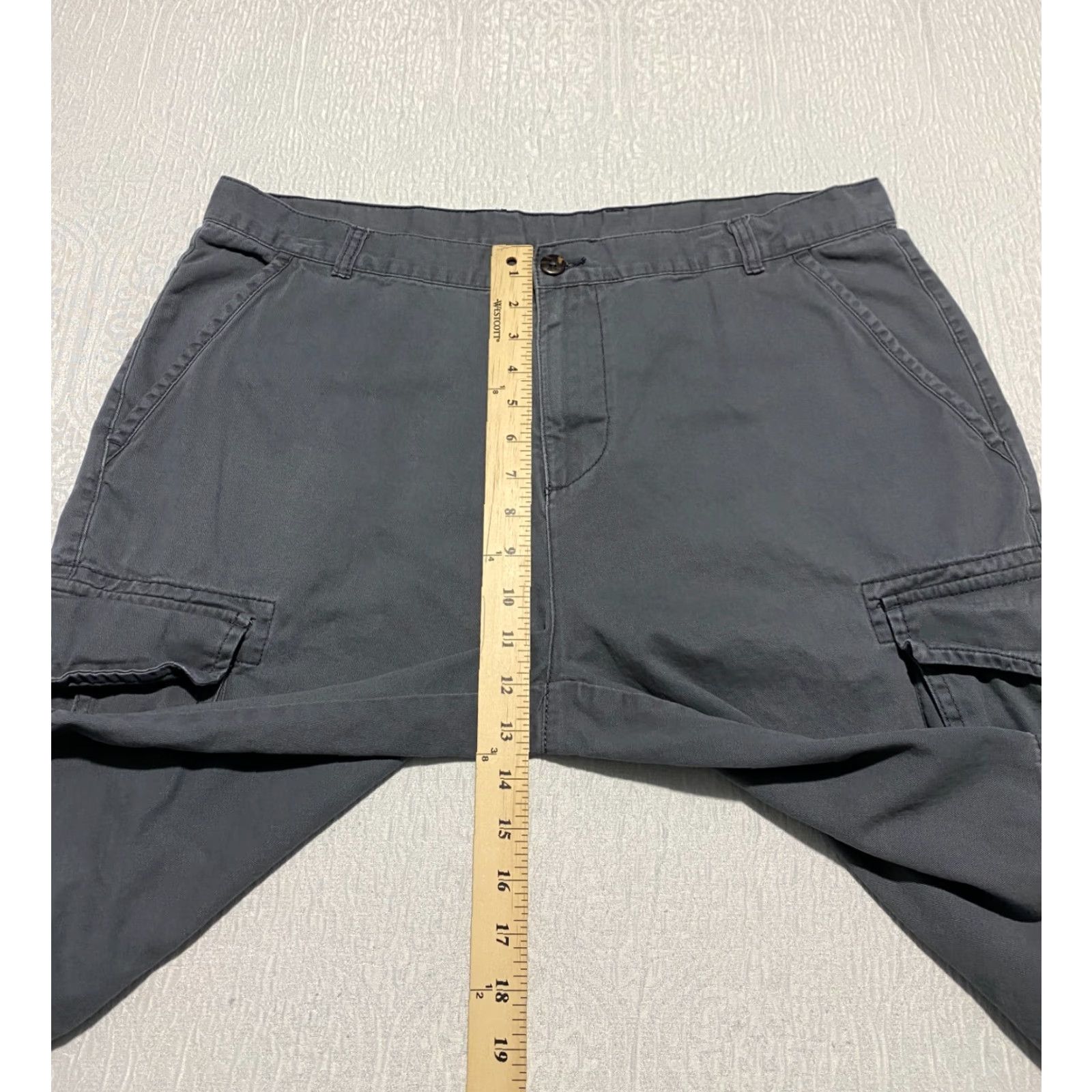 Vintage Royal Class Cargo Shorts Men's L Gray Size US 33 - 5 Thumbnail