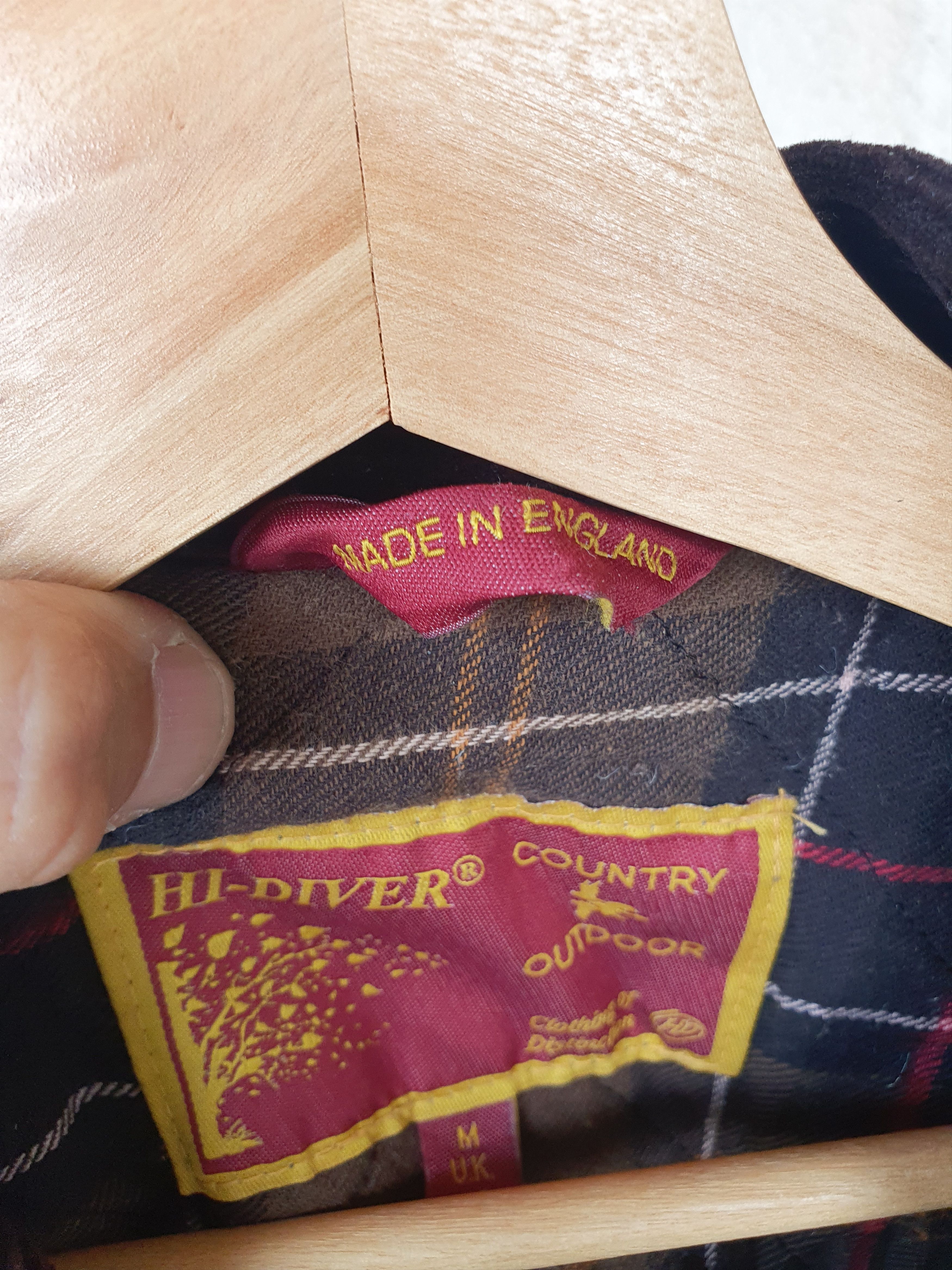 Vintage Hi-Diver Country and Outdoor Jacket Wax Cotton Field sz L Size US L / EU 52-54 / 3 - 8 Thumbnail