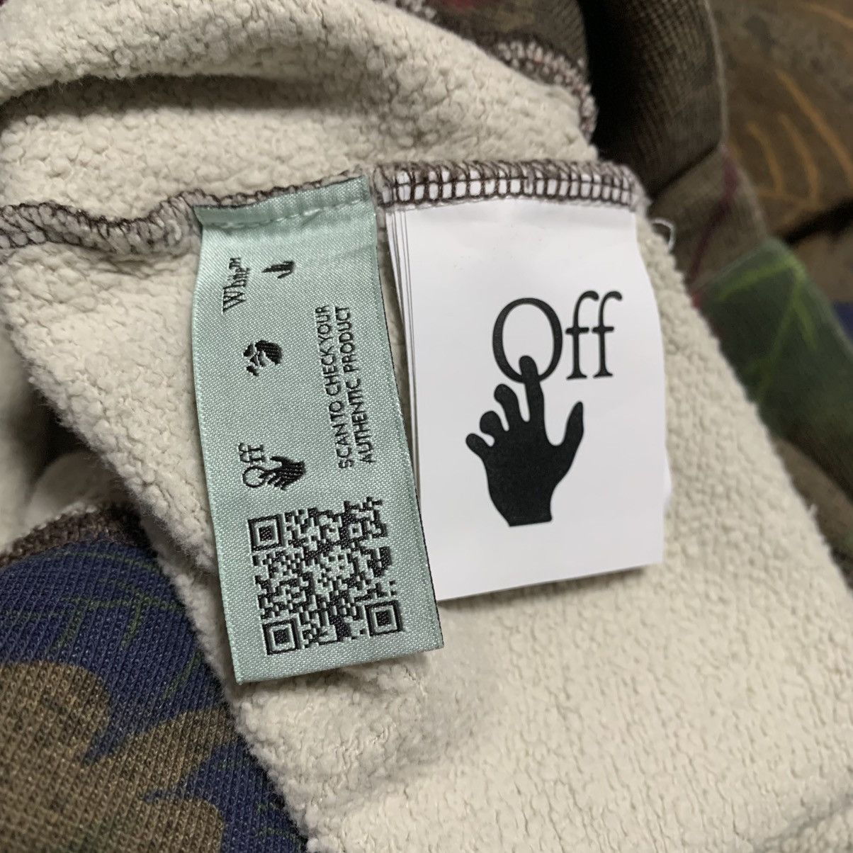Off-White Off White Small Leaf Arrows Green Camo Hoodie Virgil Abloh Size US S / EU 44-46 / 1 - 7 Thumbnail