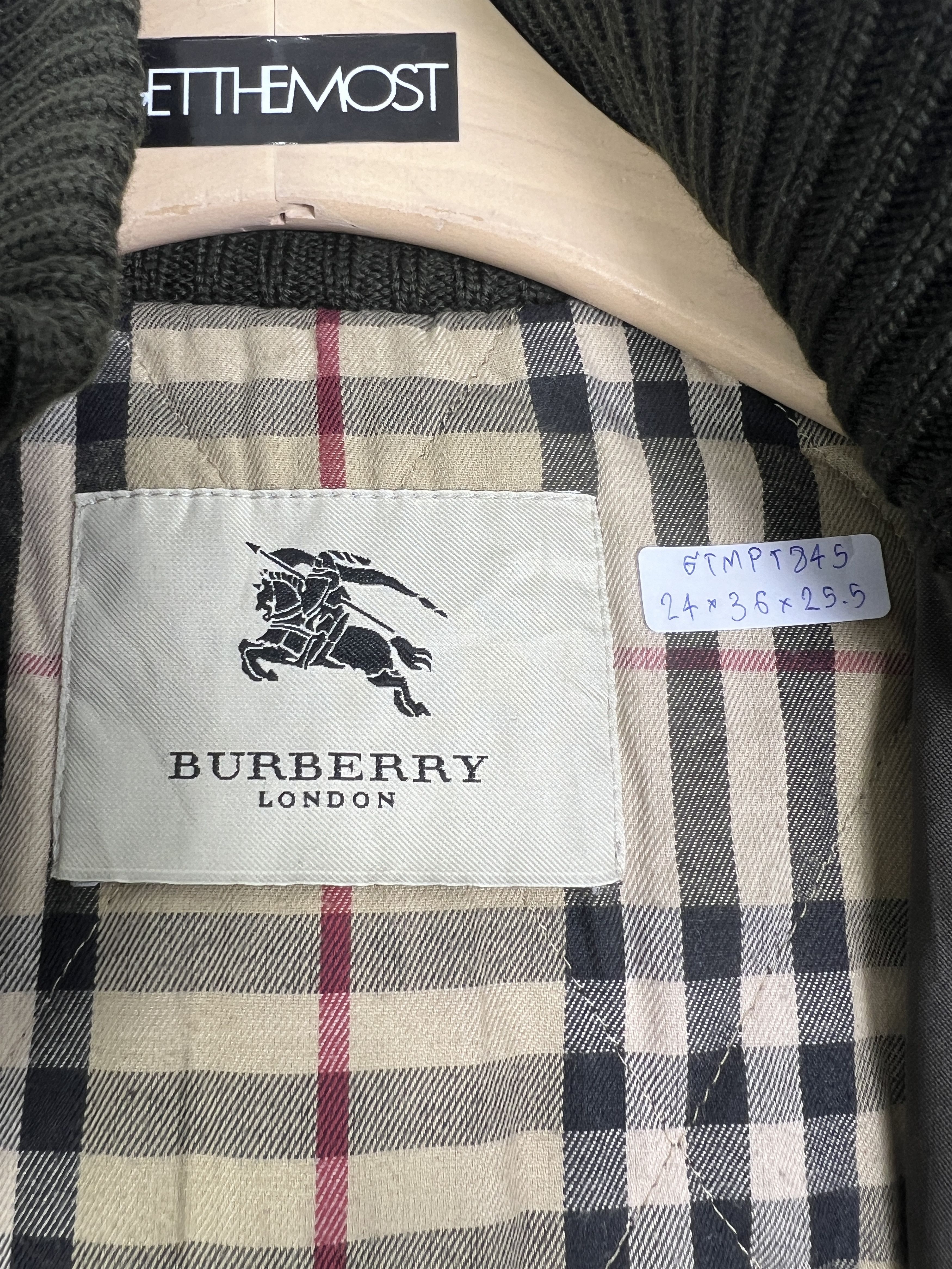 Burberry Burberry London Lined Jacket (50) GTMPT845 Size US M / EU 48-50 / 2 - 2 Thumbnail