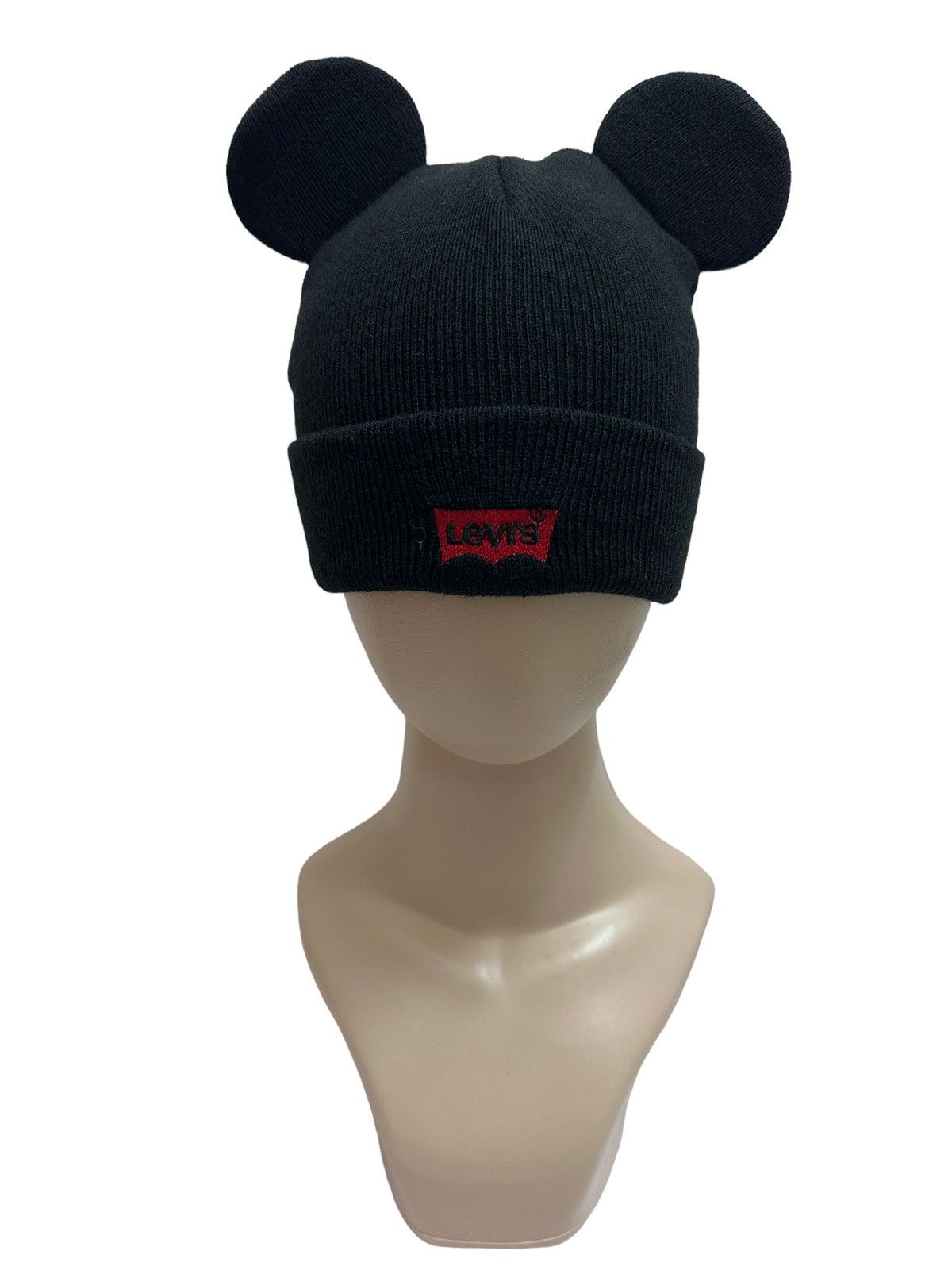 Levis collaboration Disney Mickey Mouse Ear Beanie