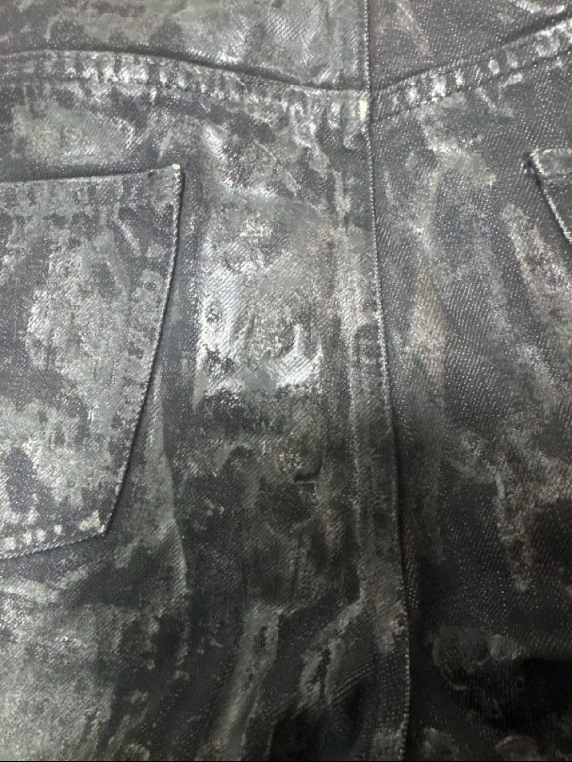 Dior Dior homme 04 Strip coated denim Size US 30 / EU 46 - 5 Thumbnail